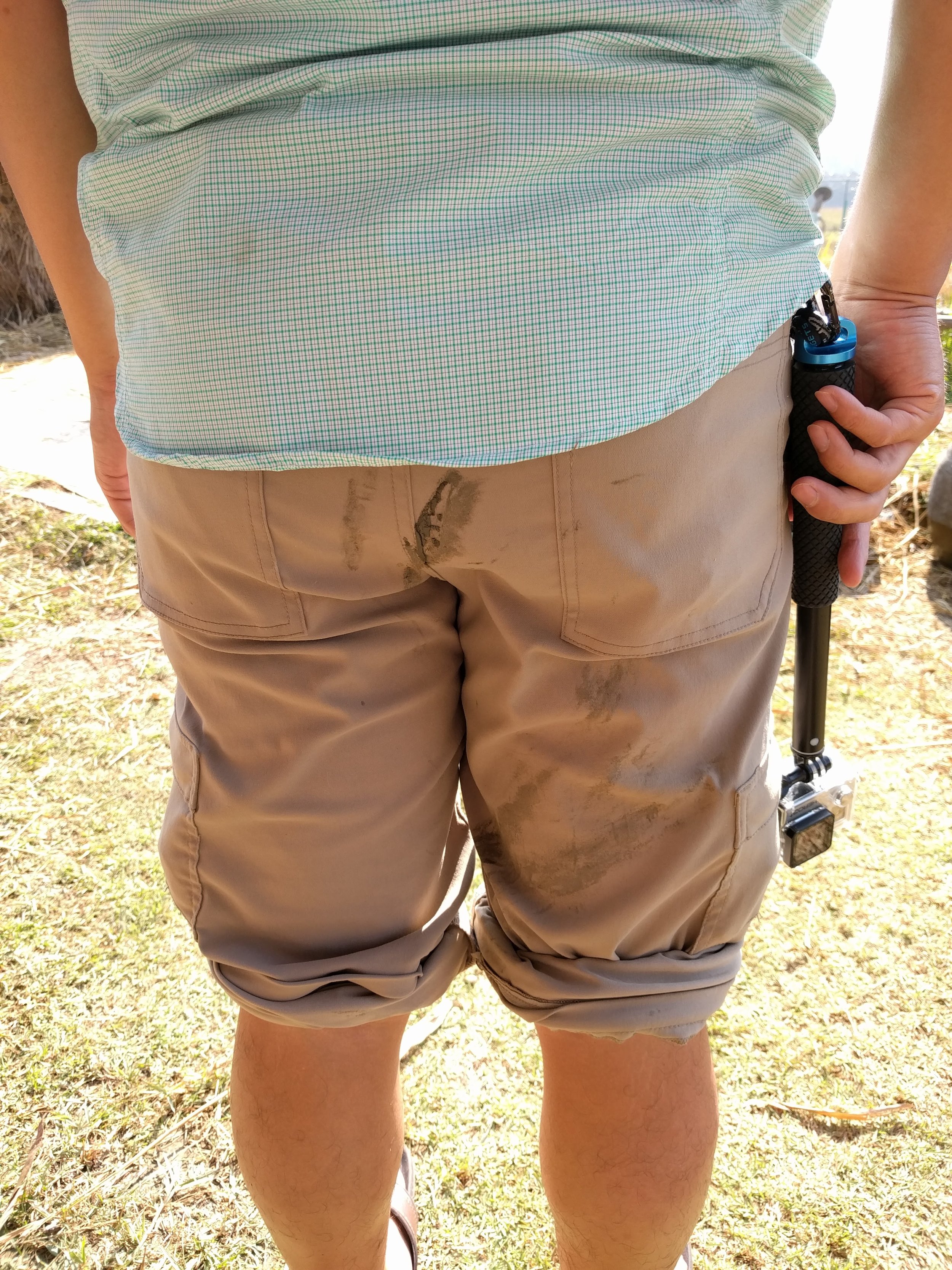 muddy butt