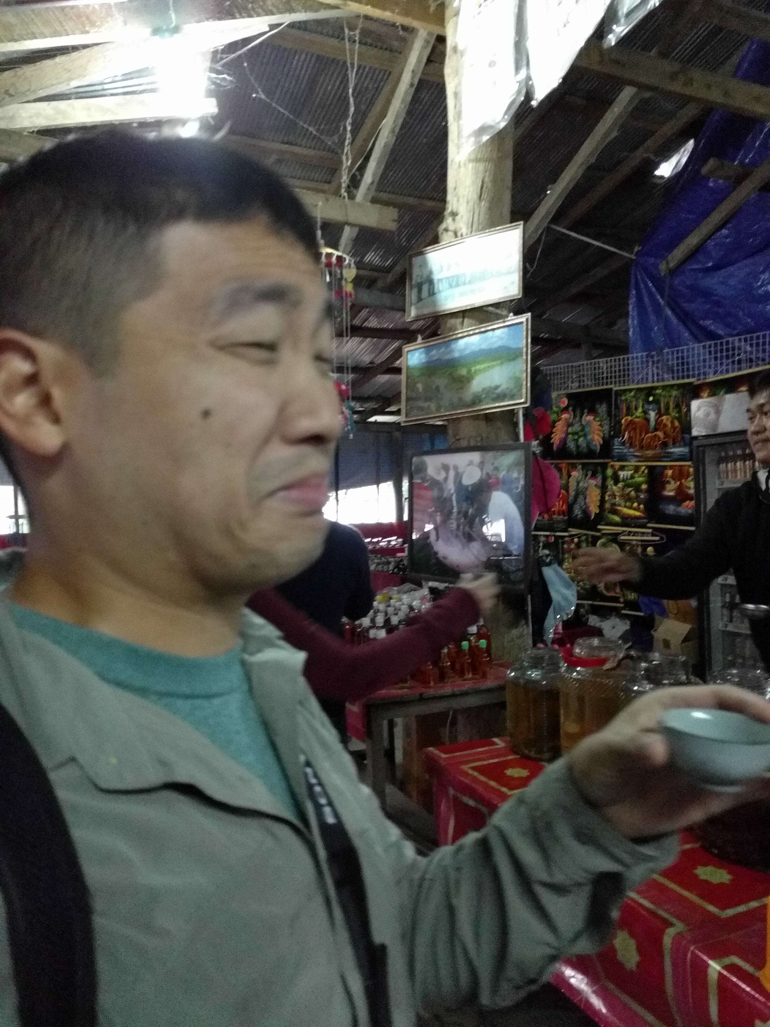 yum, tiger penis soaked rice whiskey