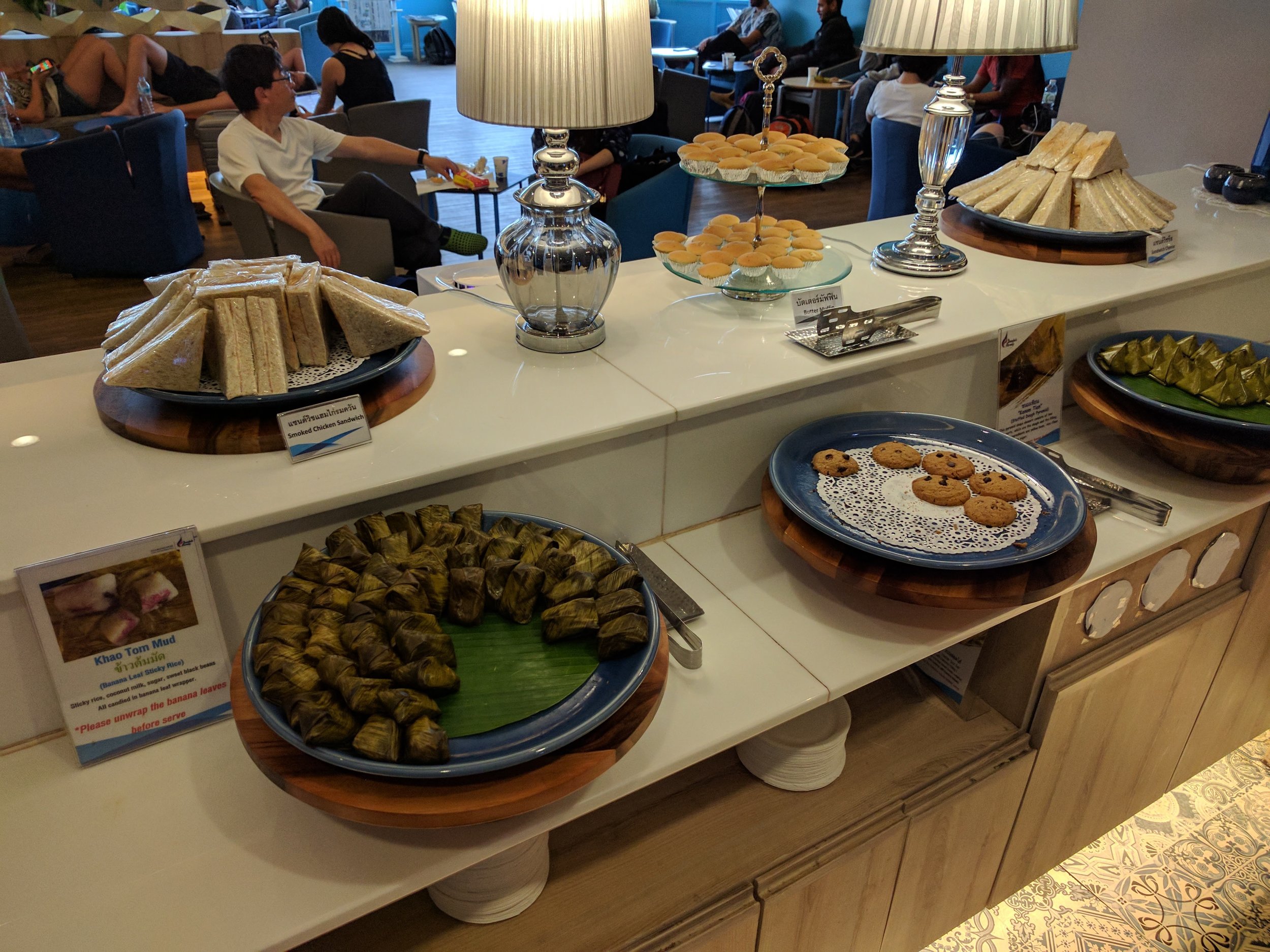 Bangkok airways lounge at CNX