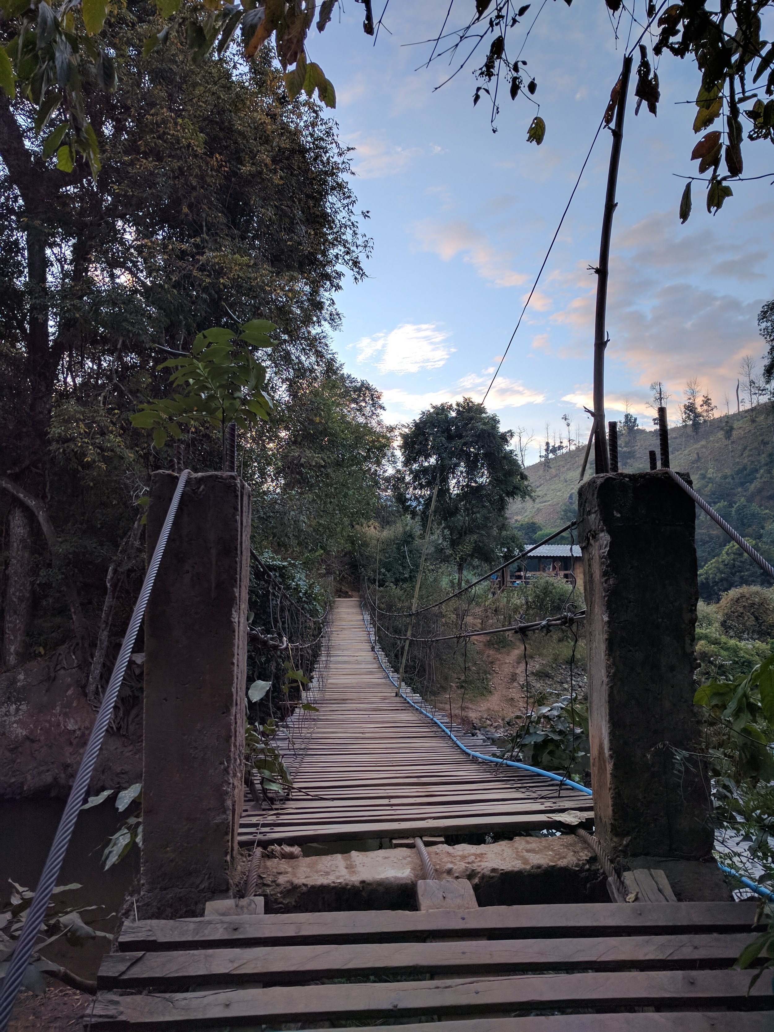 bridge to base camp