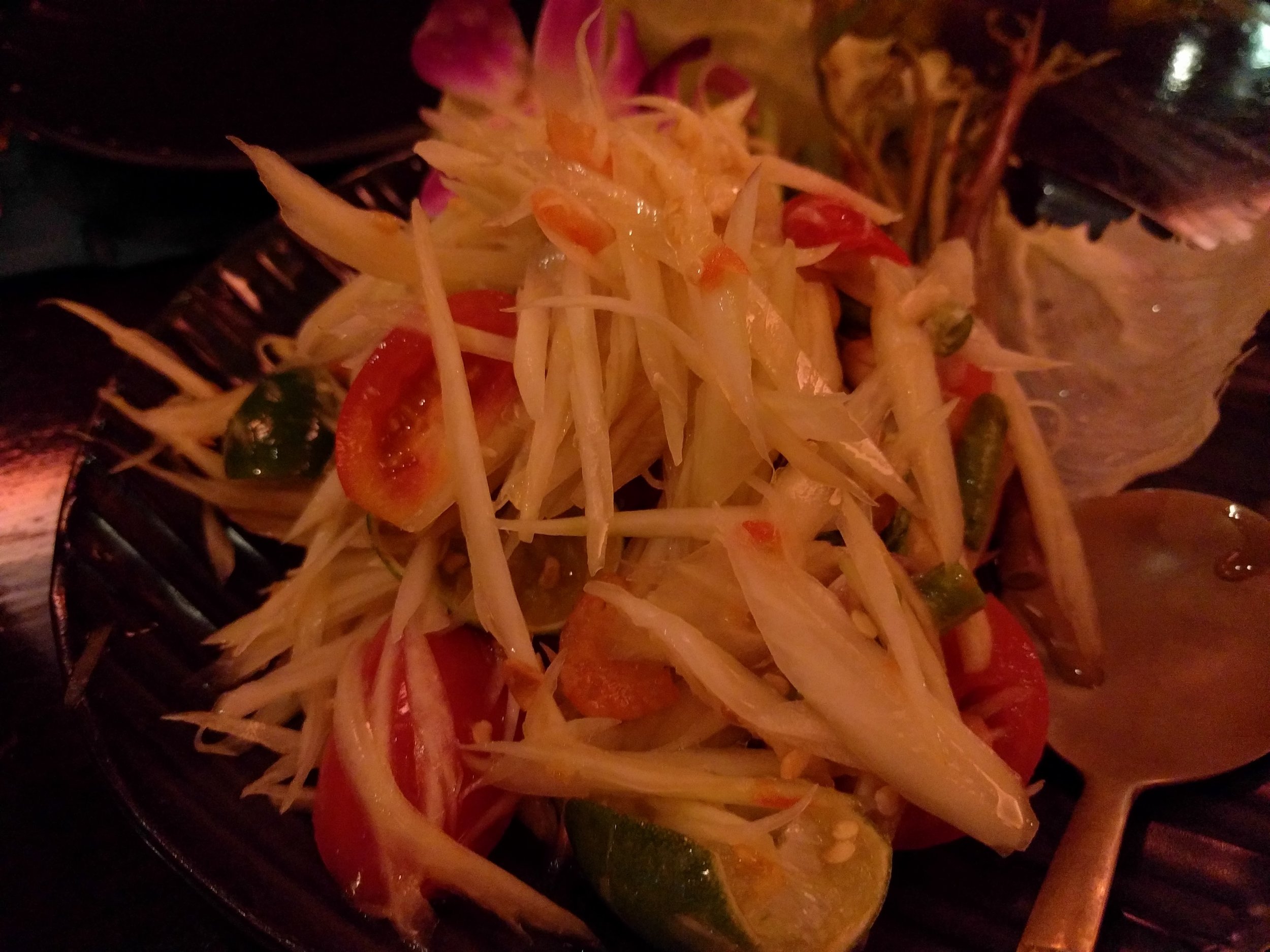 Our "last" meal in Bangkok
