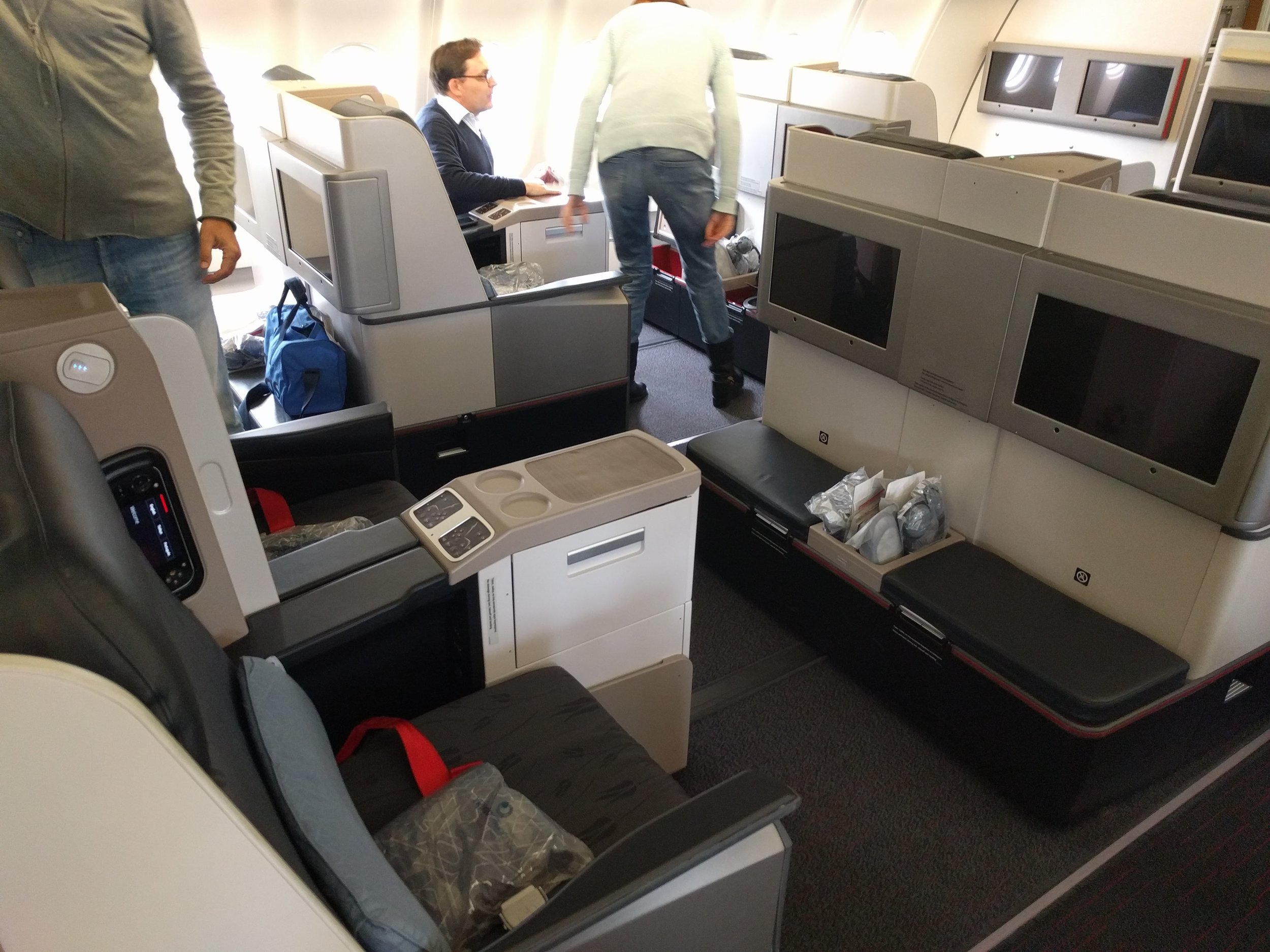 Decent business class space