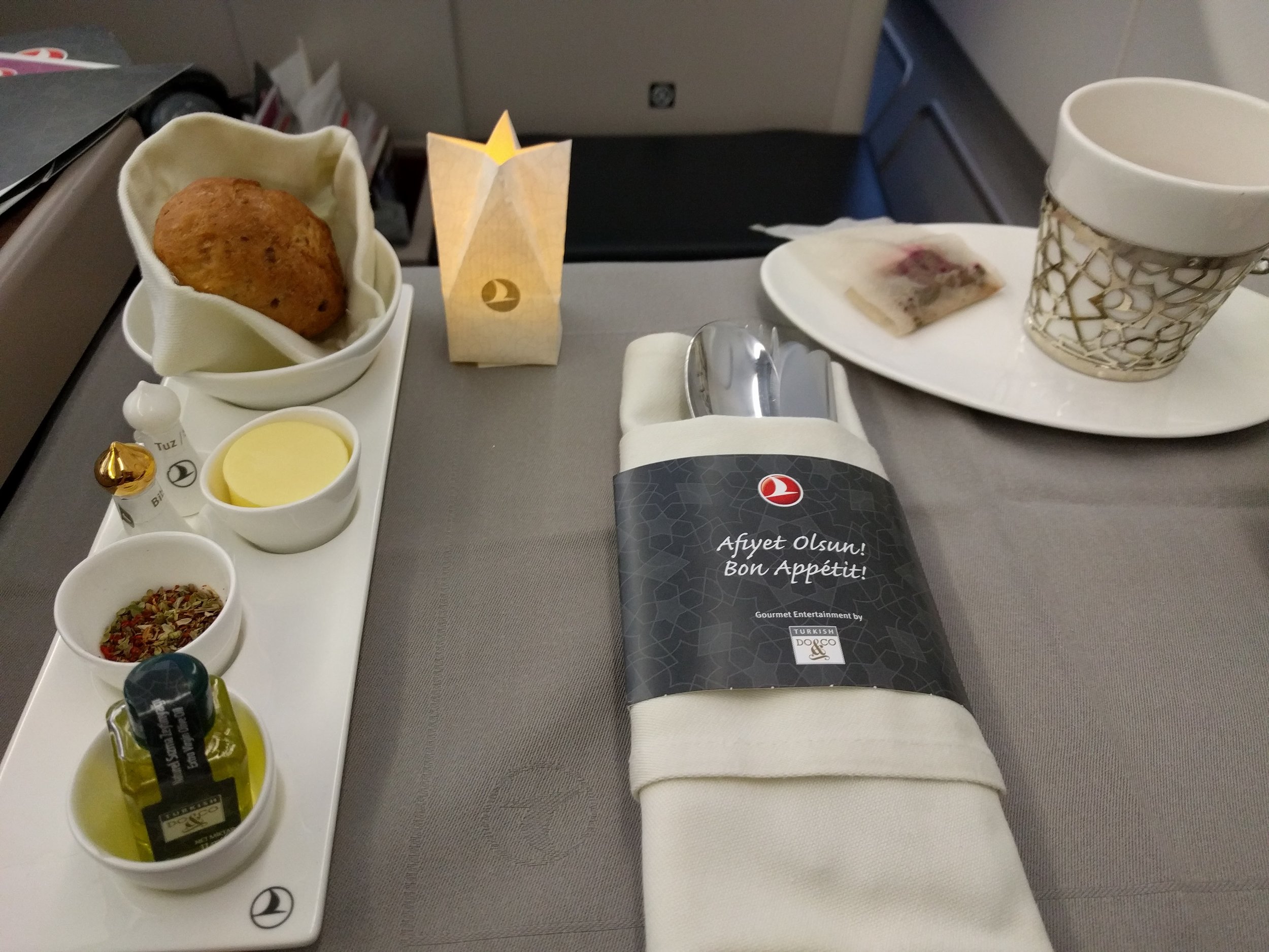 "Candlelit" dinner