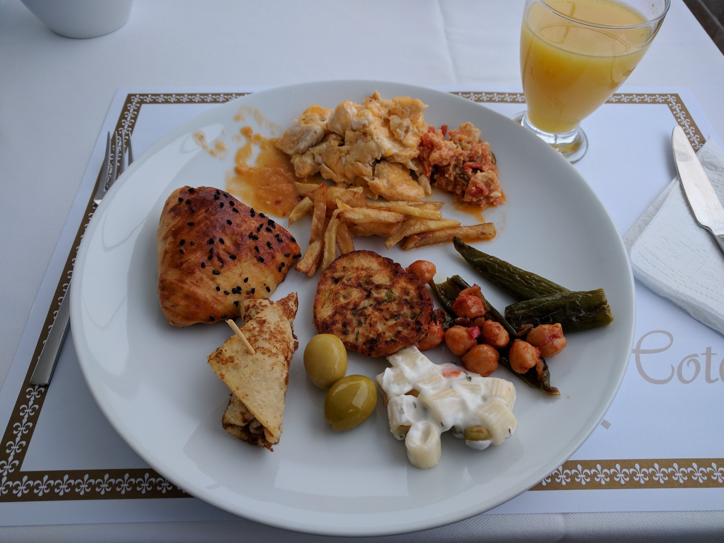 Breakfast sampler