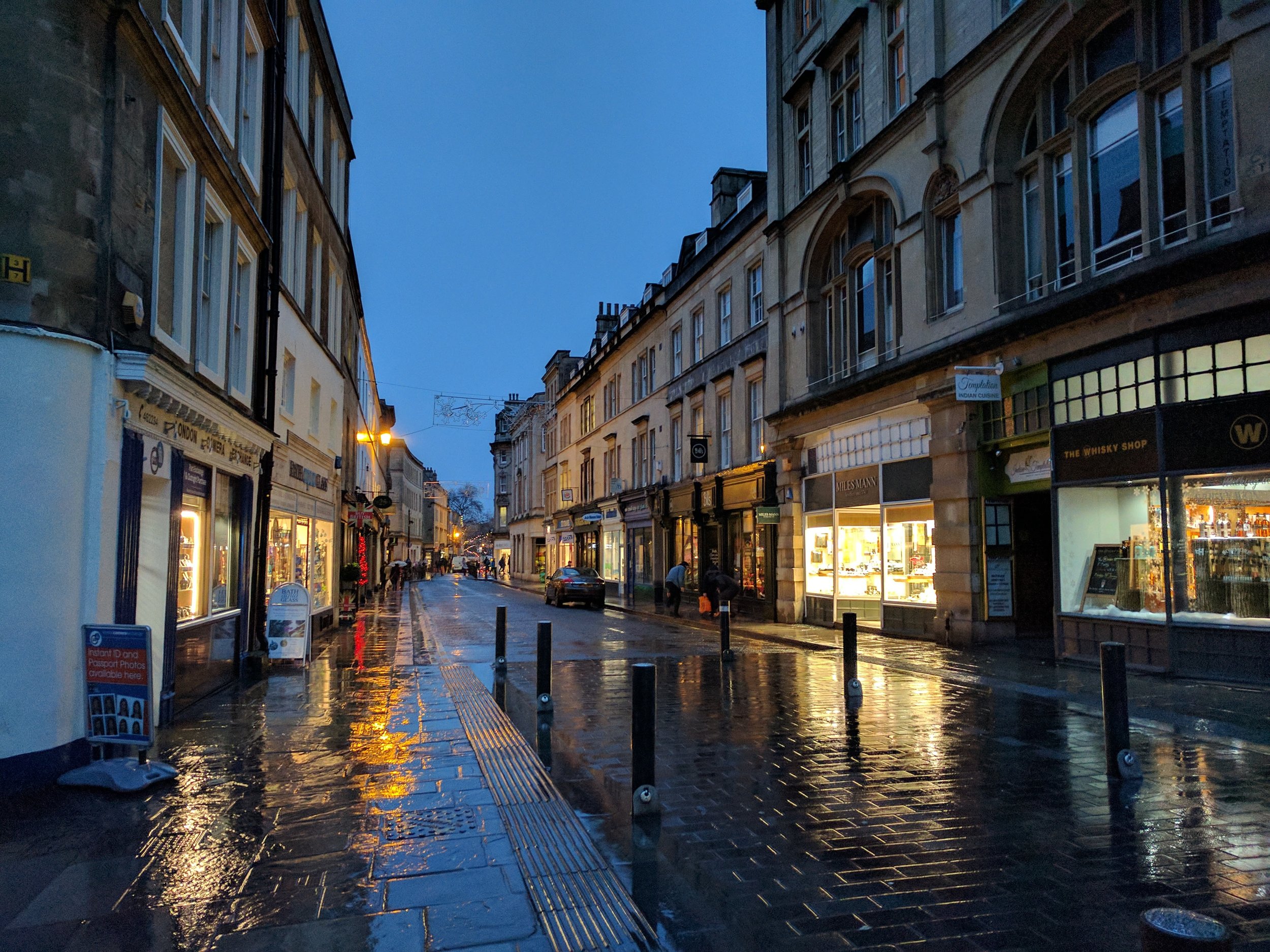 Bath at twilight
