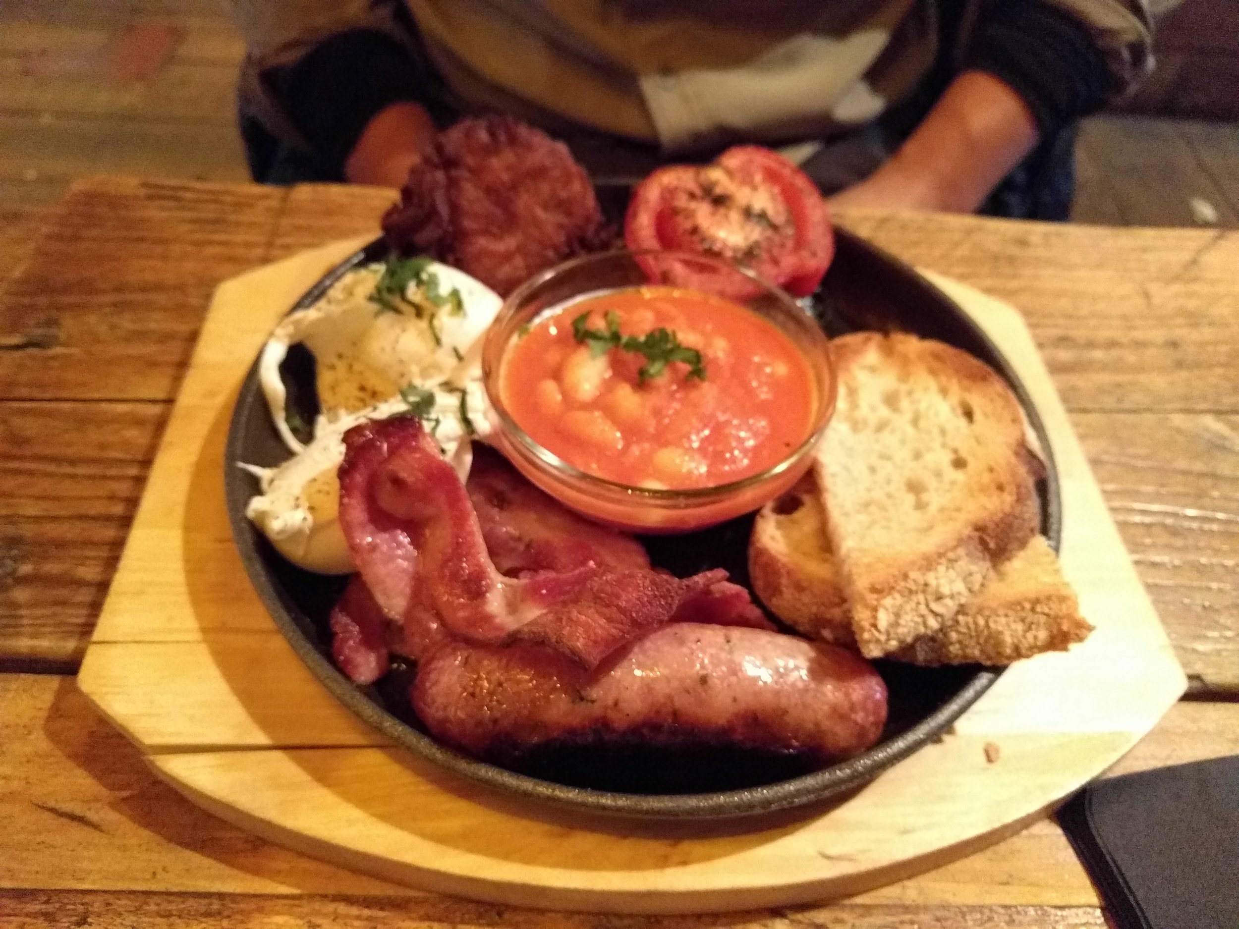 Traditional english breaky