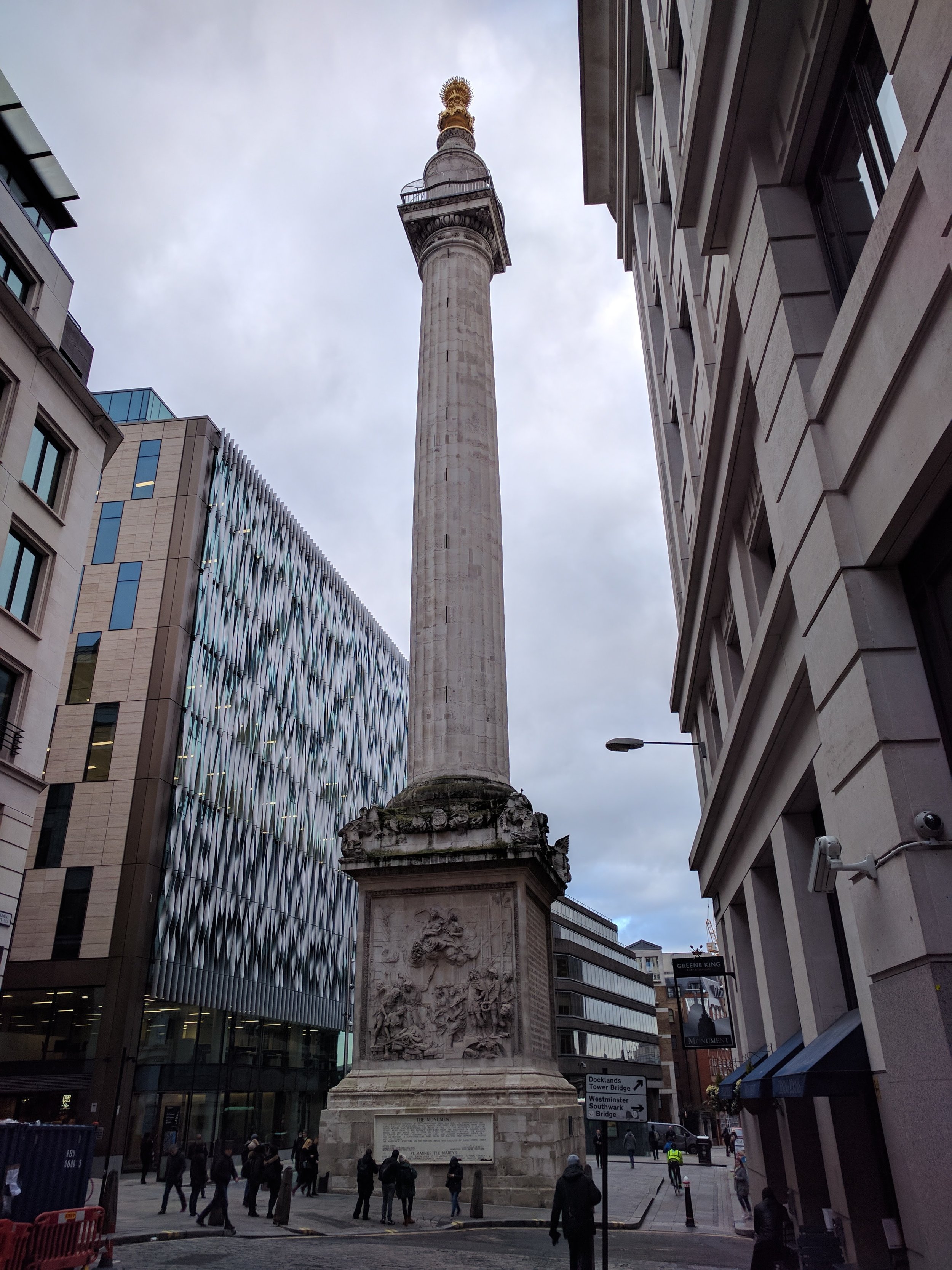 Memorial to the Great London Fire