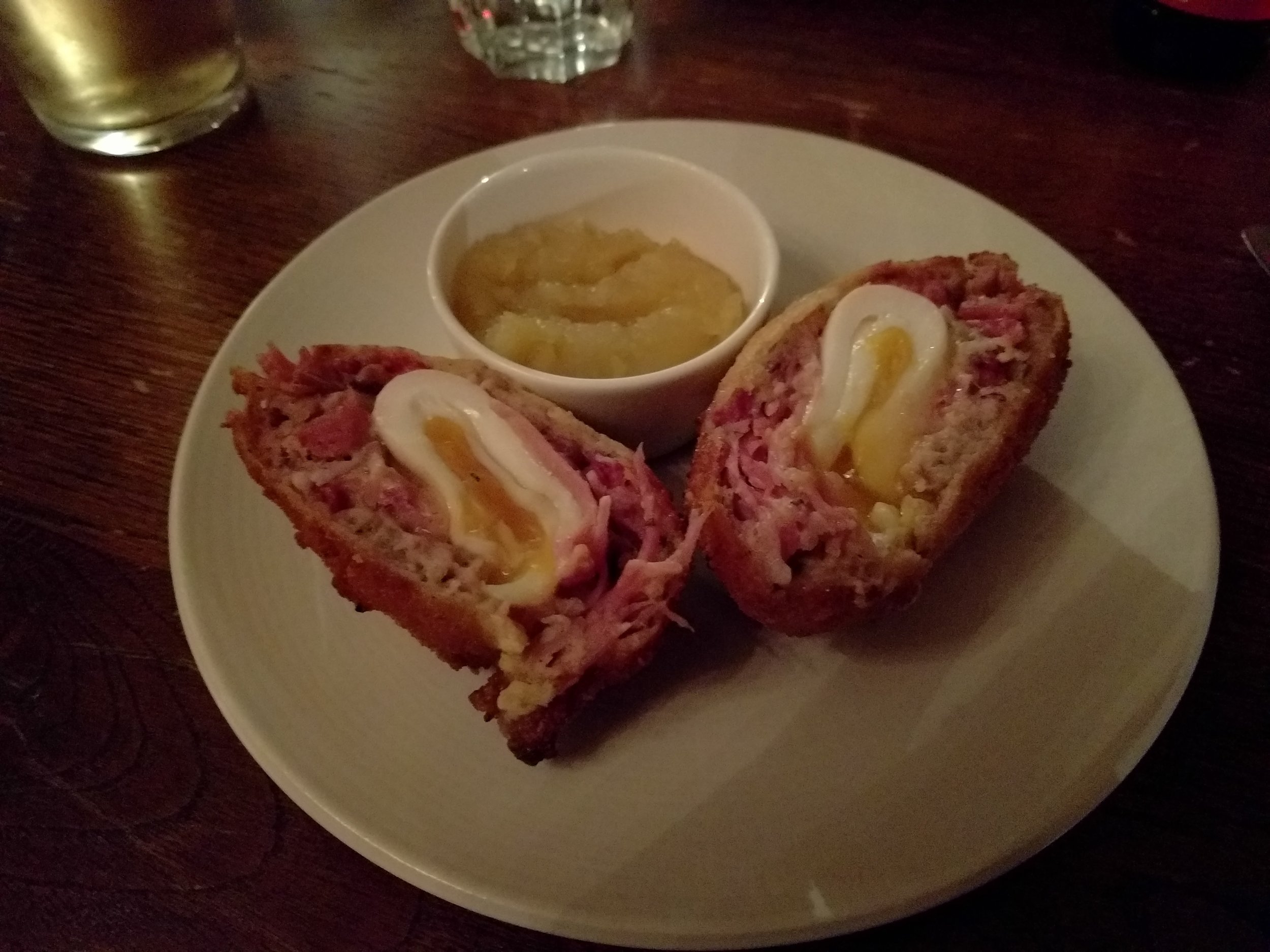 fancy scotch egg