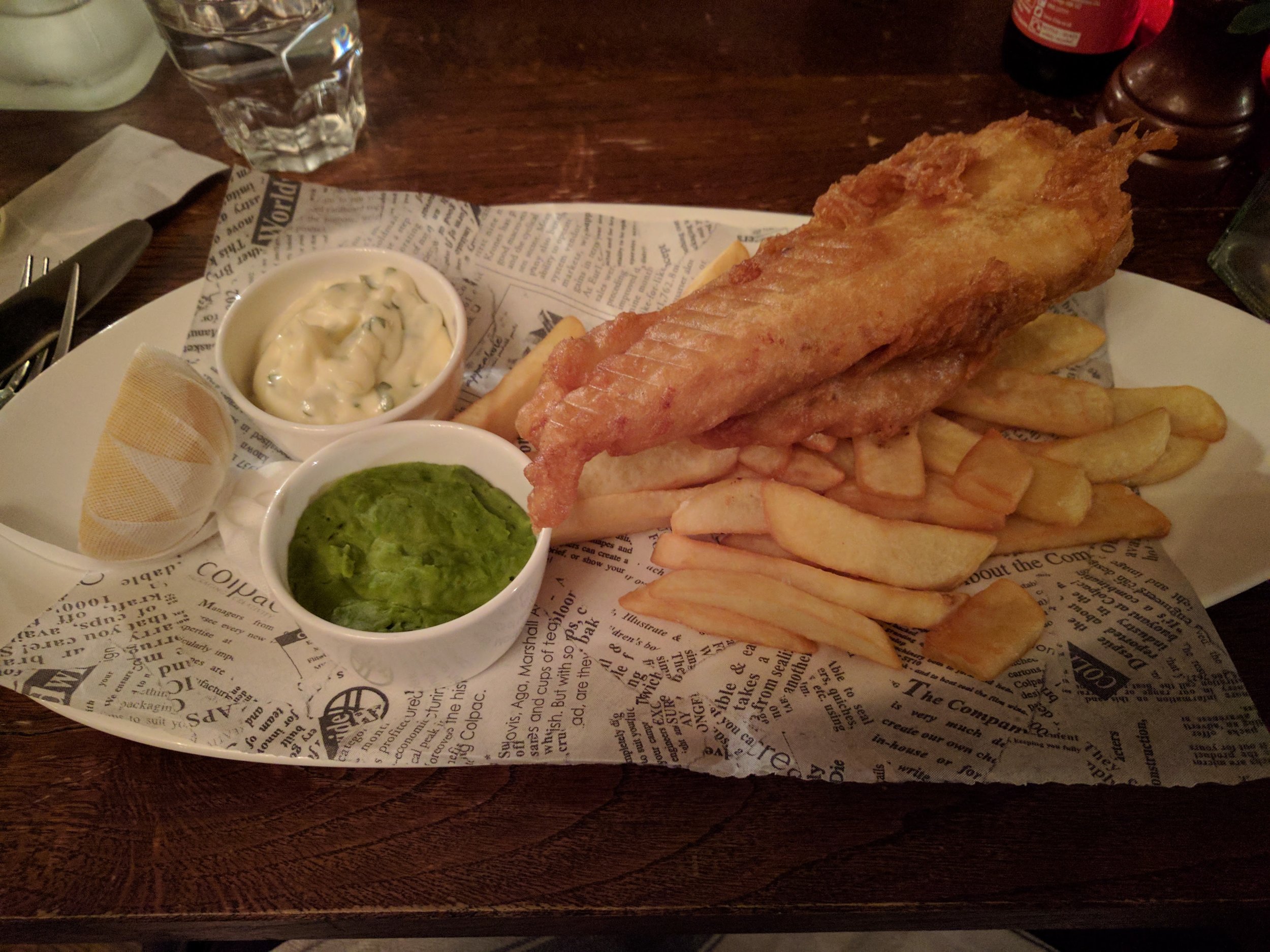 Fish and chips