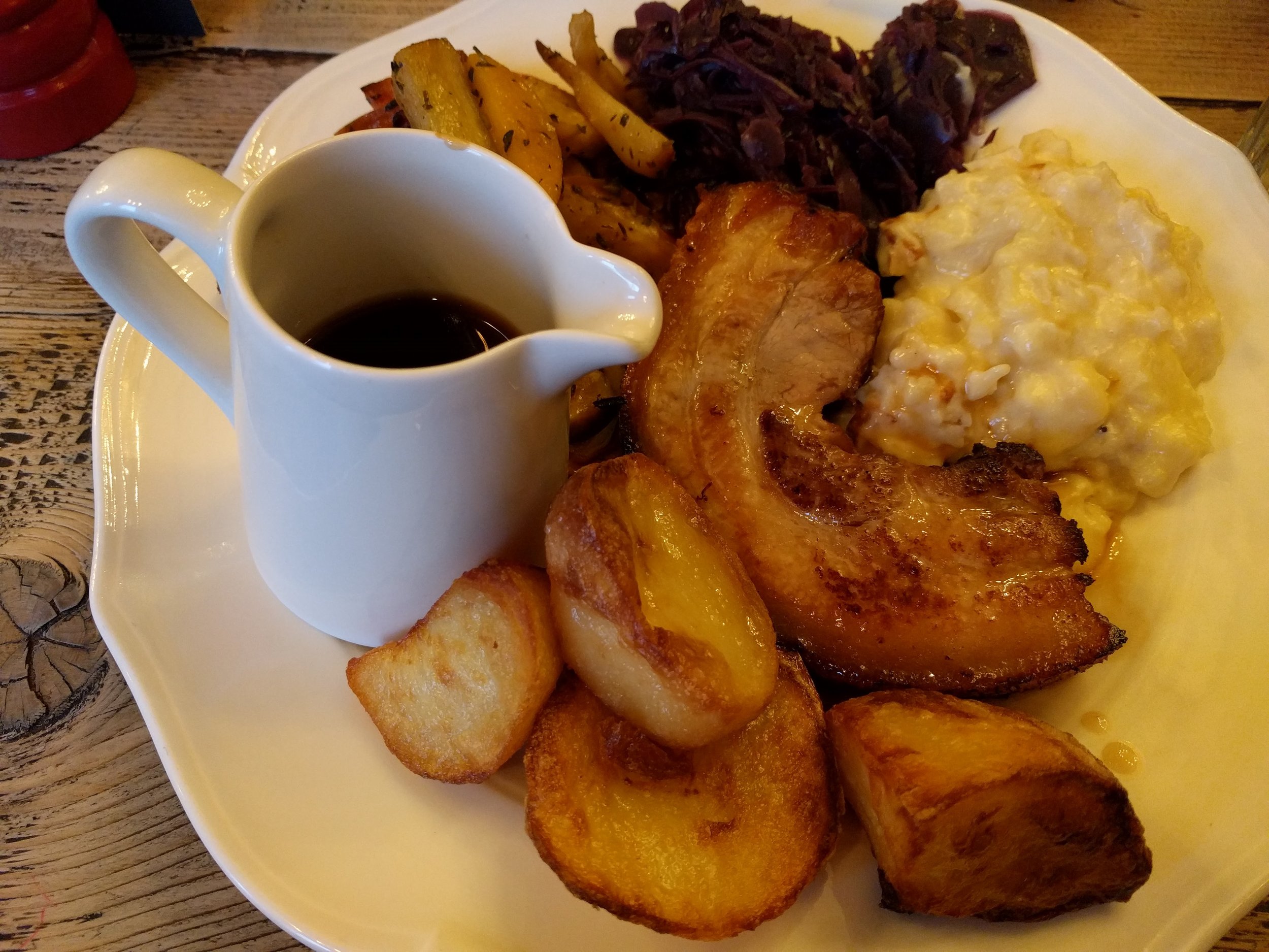 Pork belly sunday roast