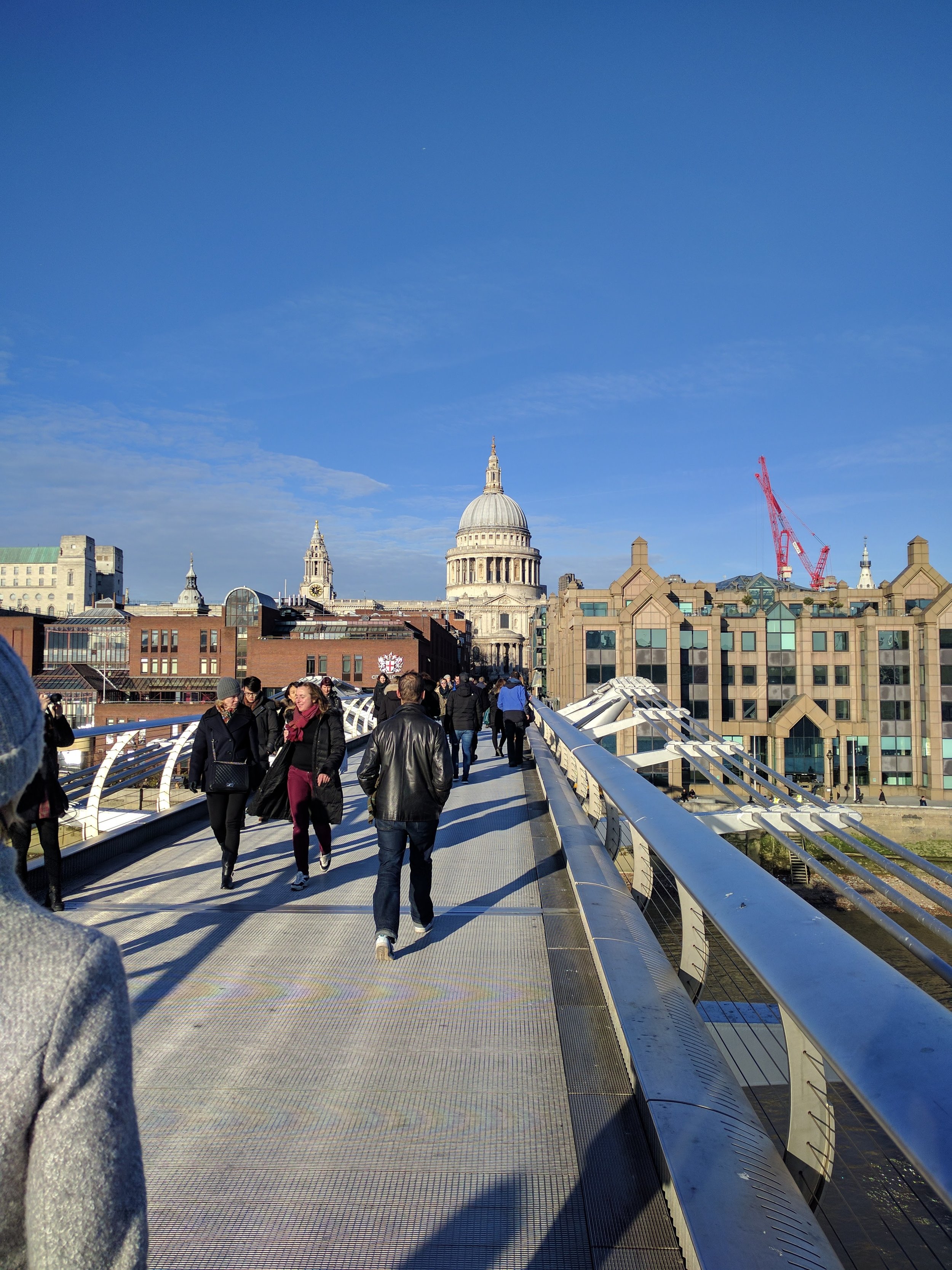 On the Millennium Bridge