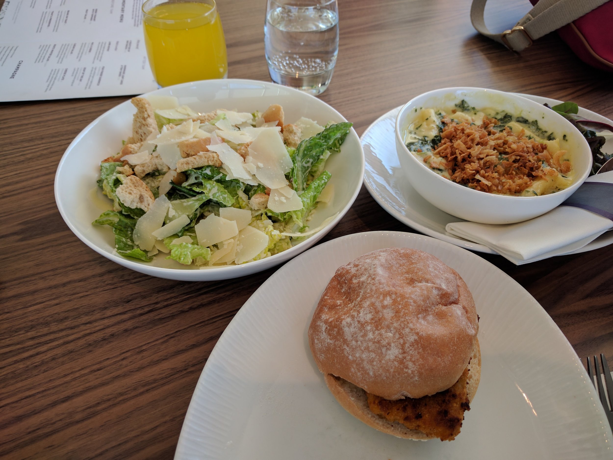 Sad lounge food