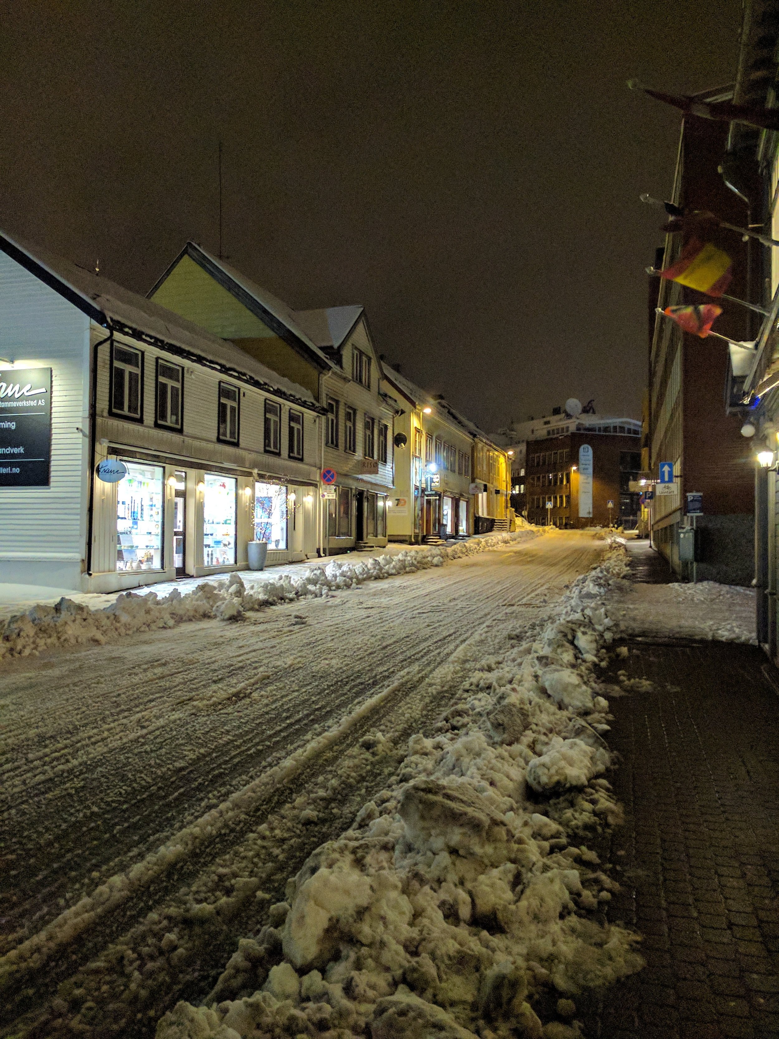 Arriving in Tromsø