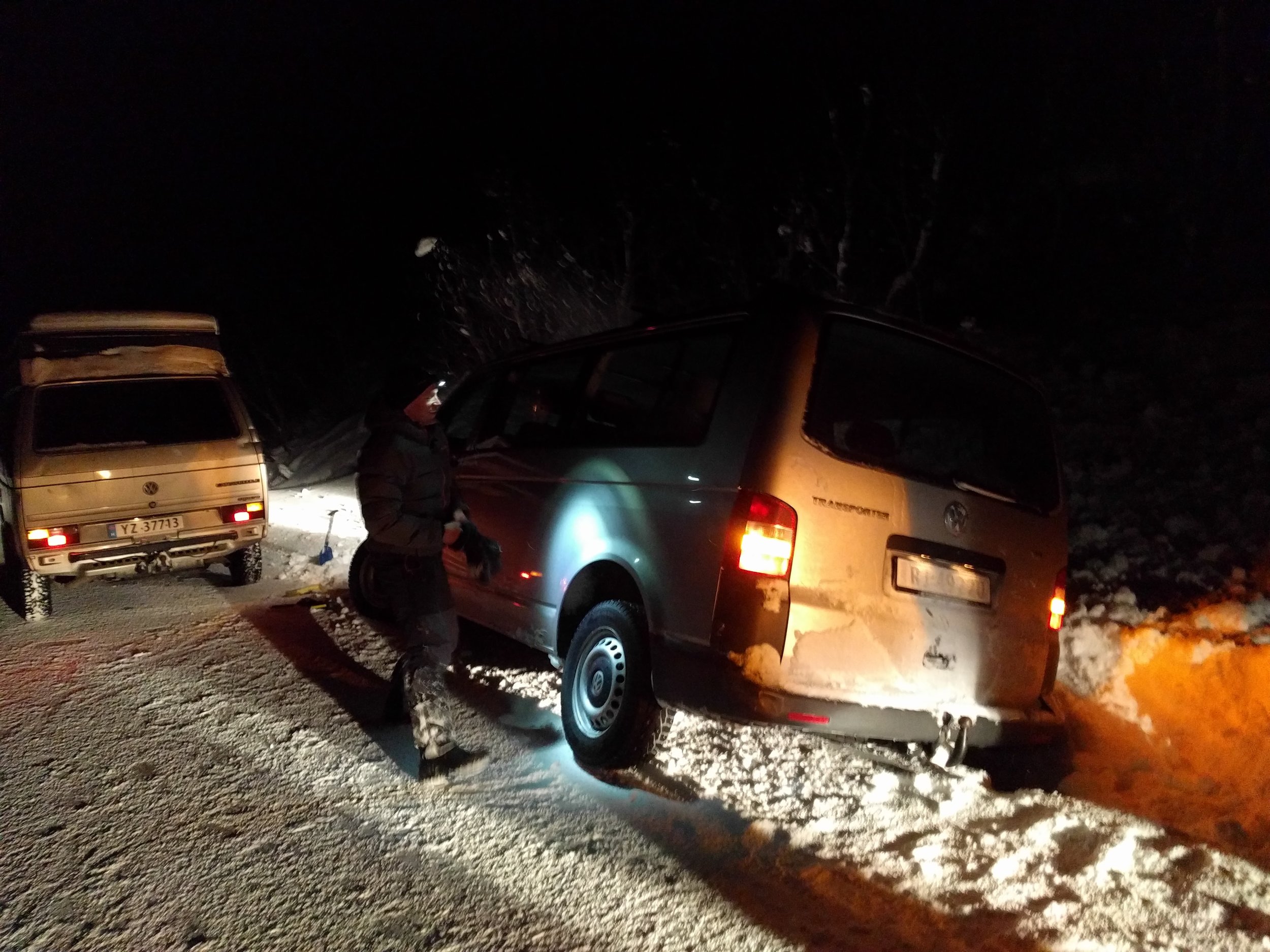 Andddd we're in a ditch