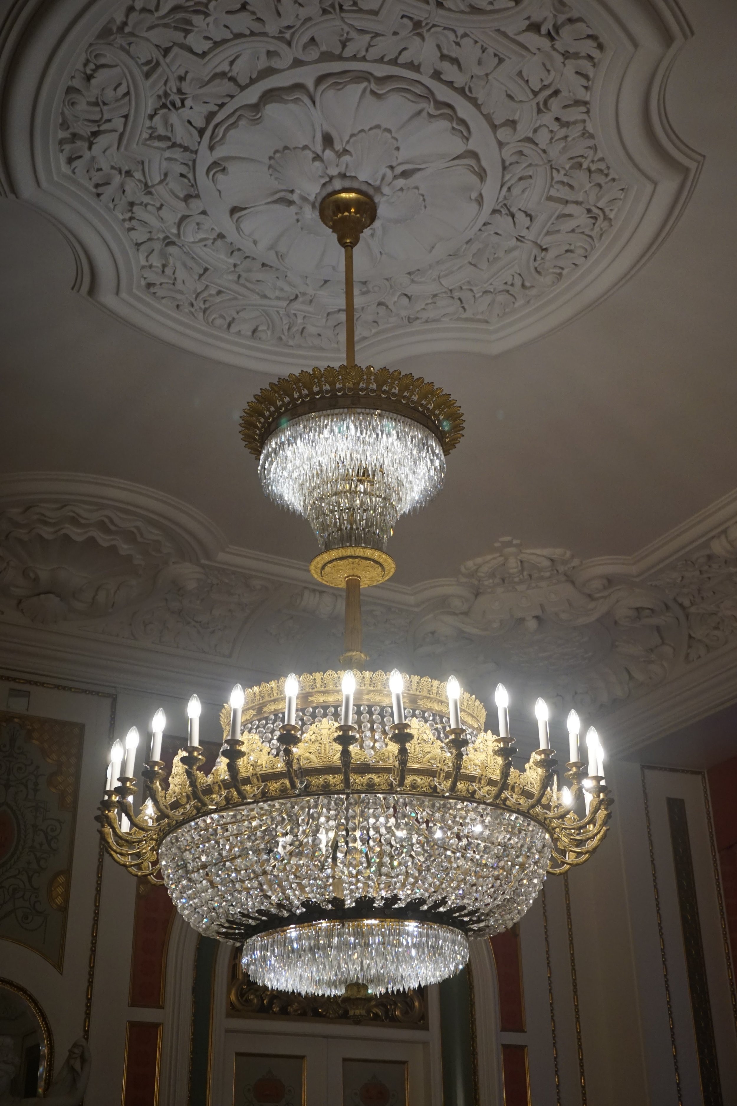 Impressive chandeliers