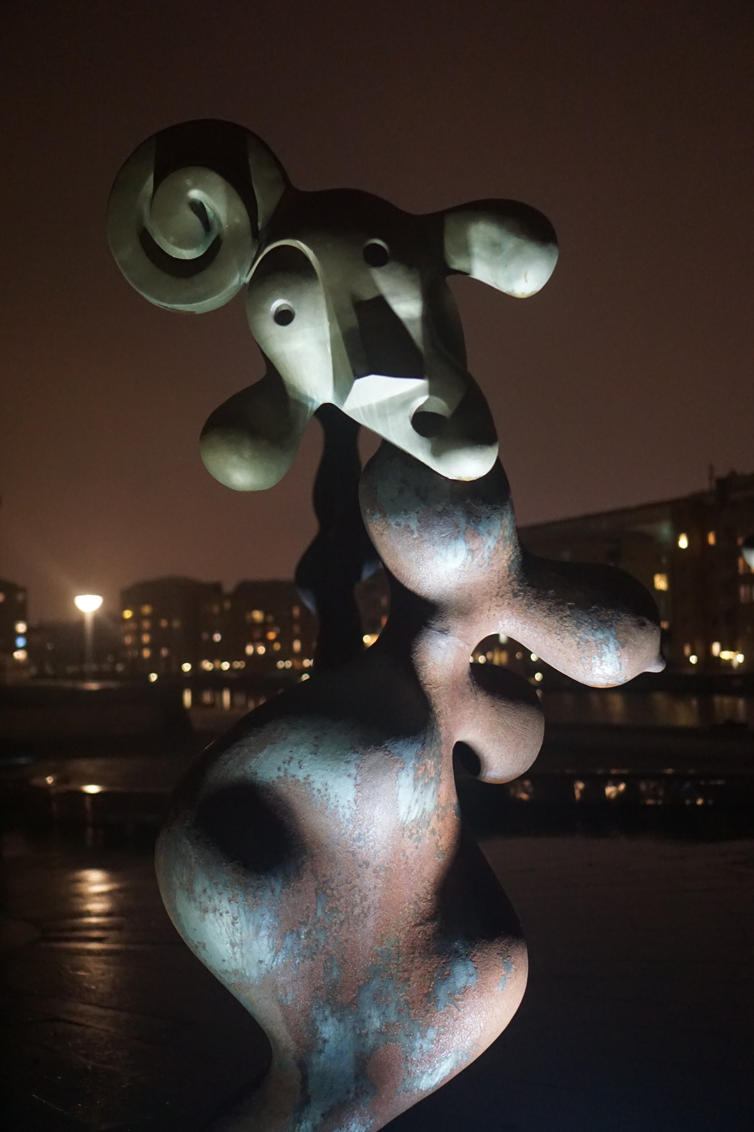Sculpture by Genetically Modified Mermaid
