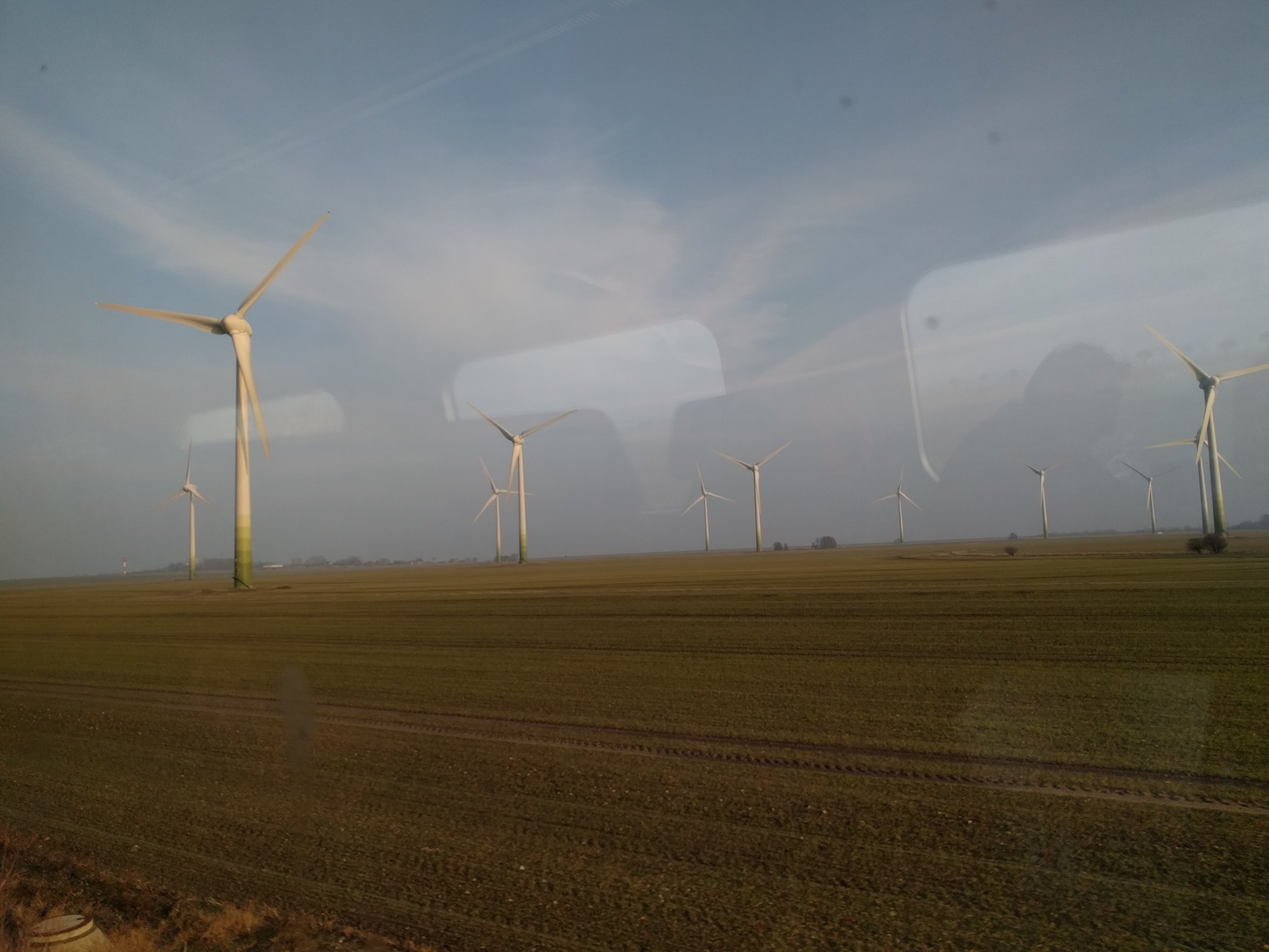 Windmills! We're in Germany