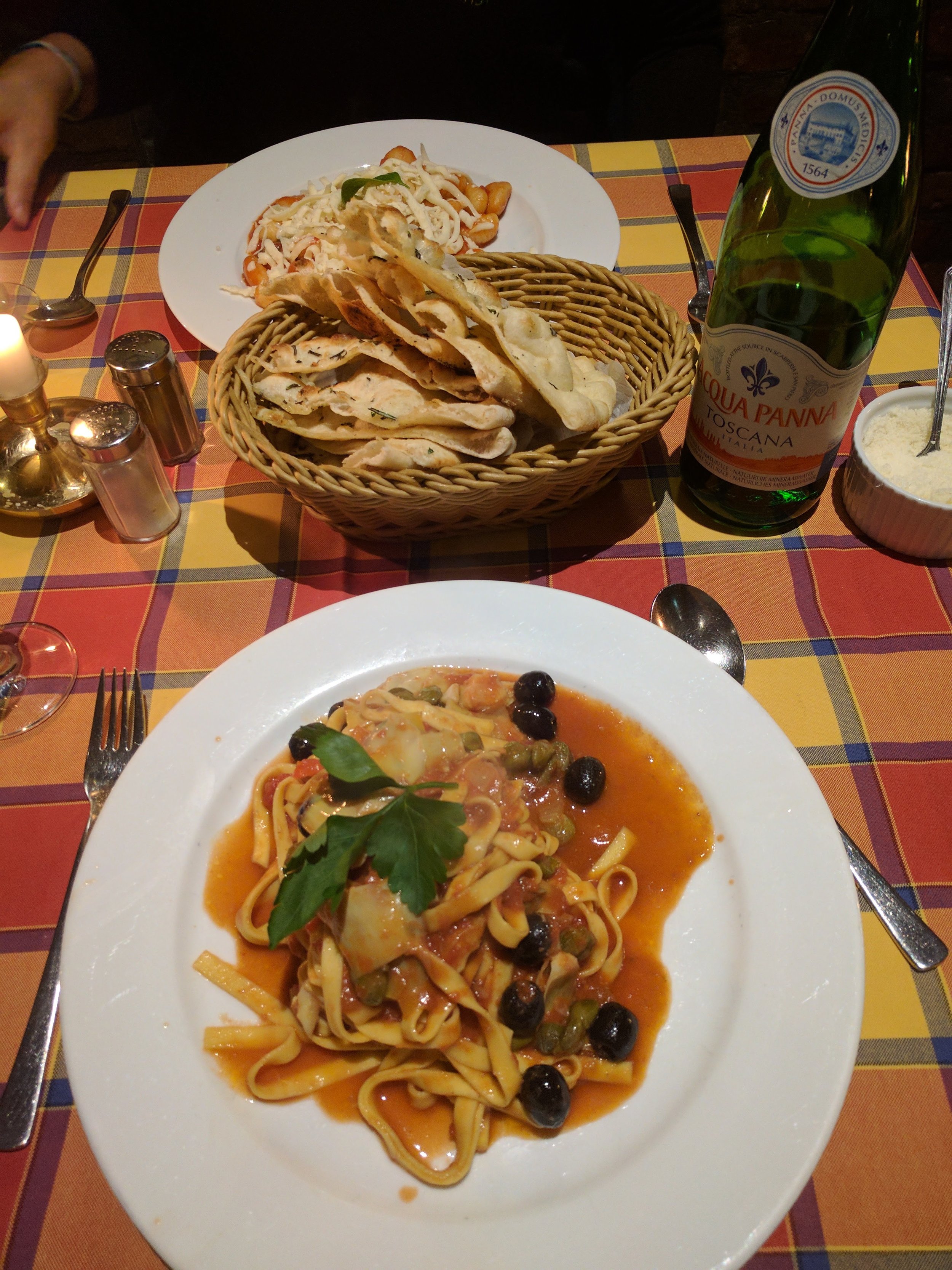 Italian our first night in Berlin