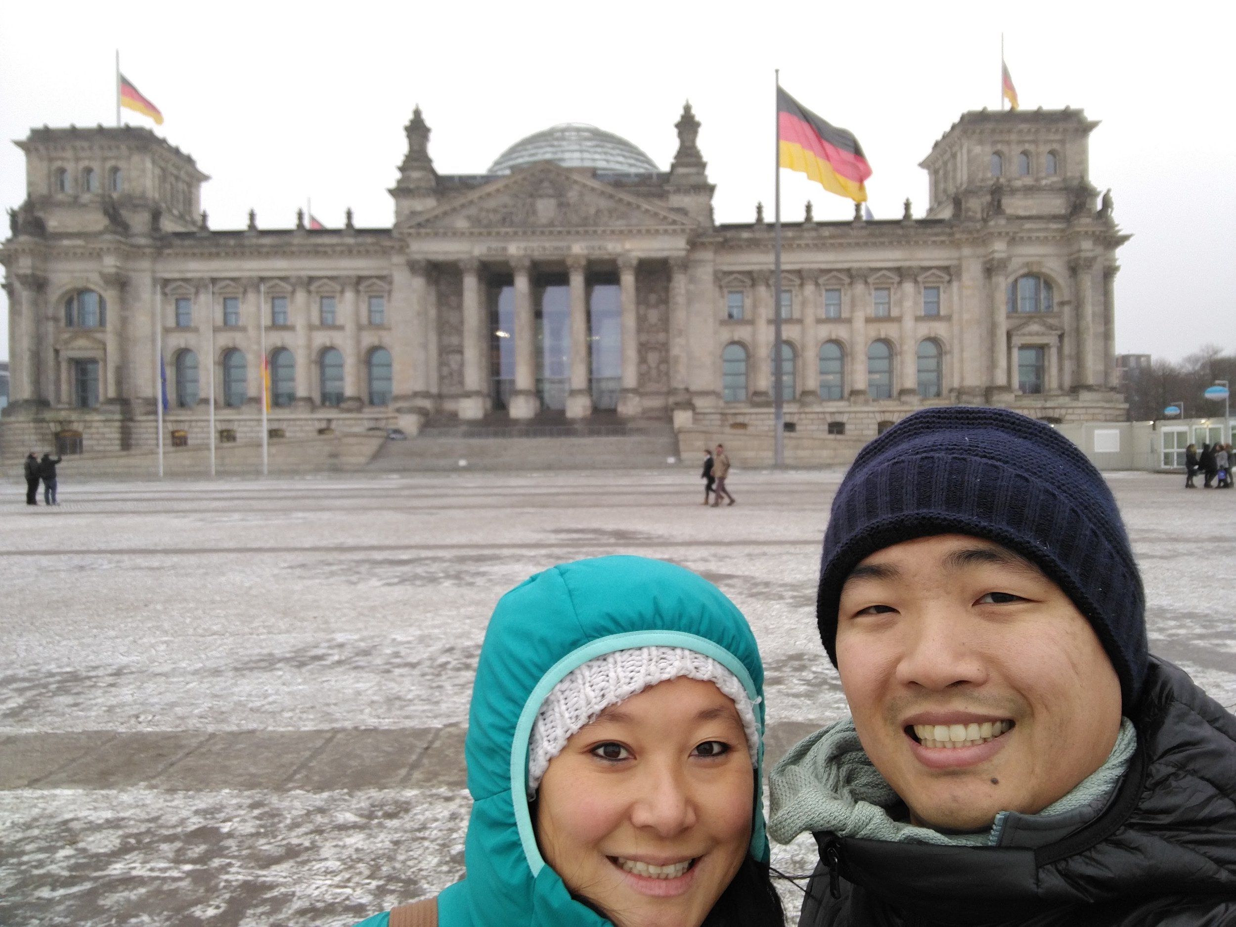 The ground was all ice!