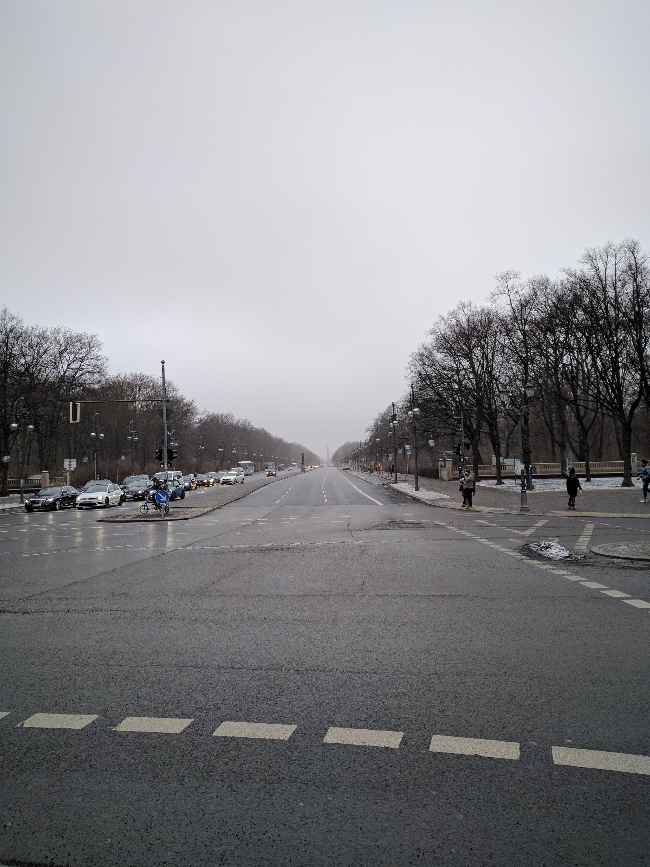 Berlin Victory Column in the distance
