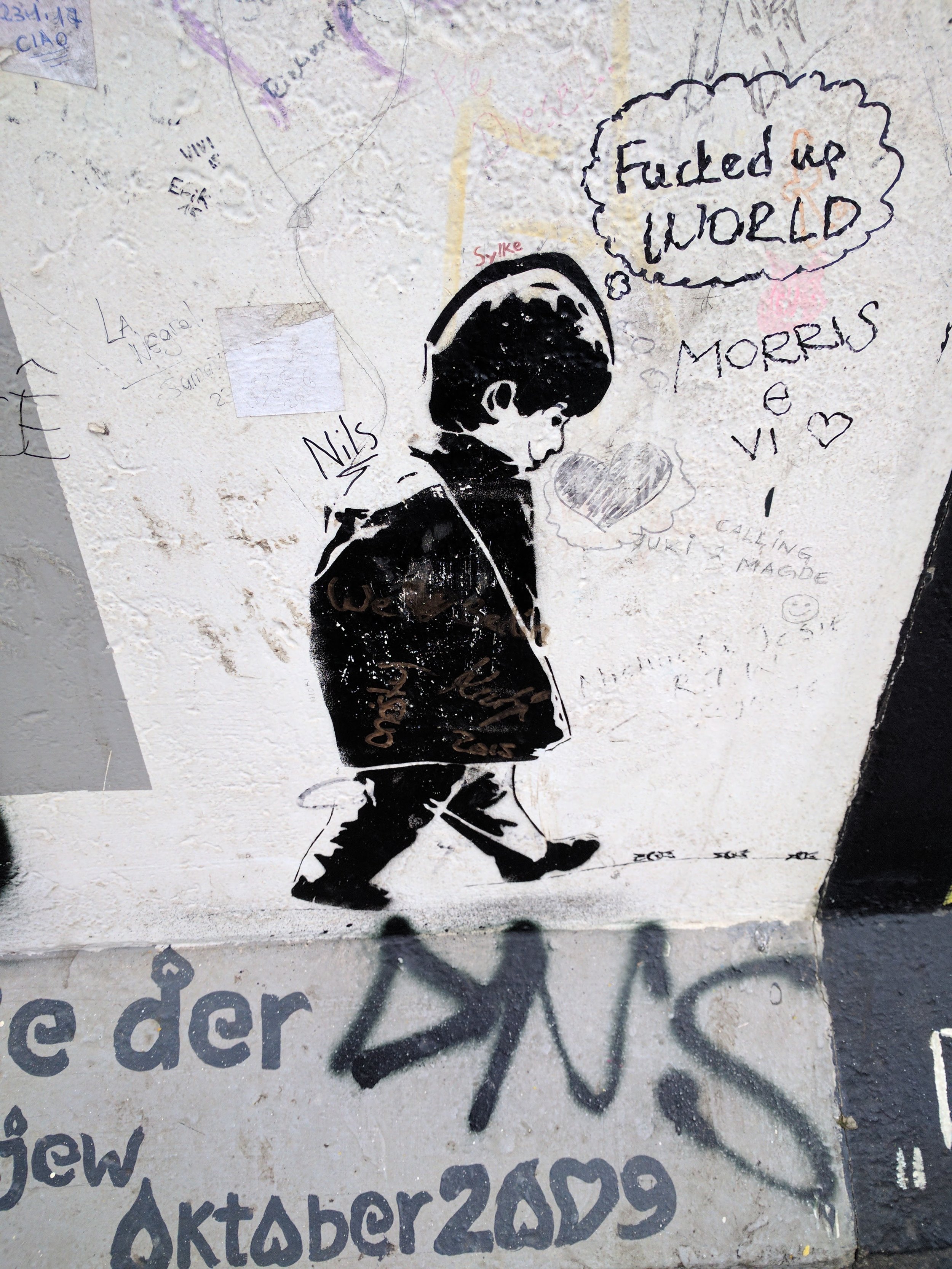 Graffiti, not a painting