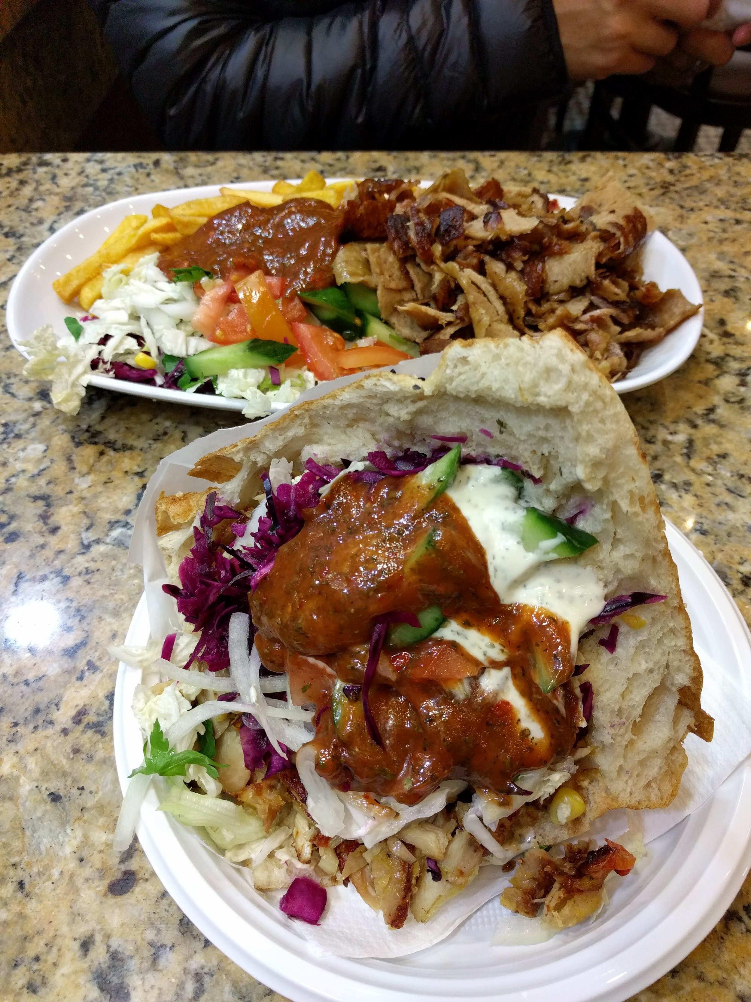Doner at Berlin Hbf