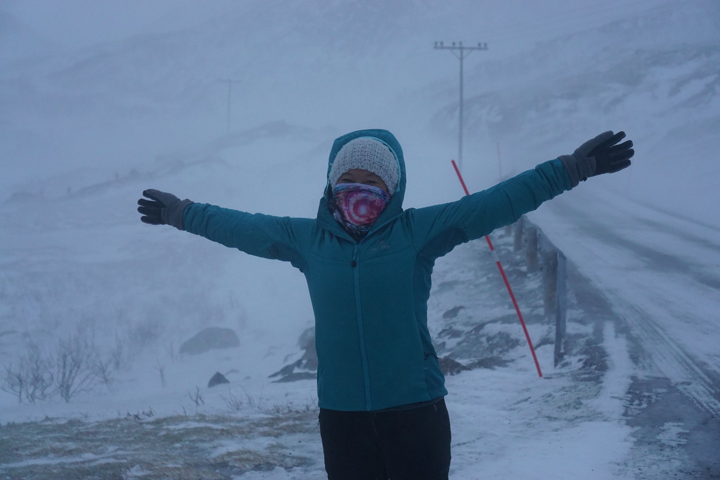 Norway was cold!