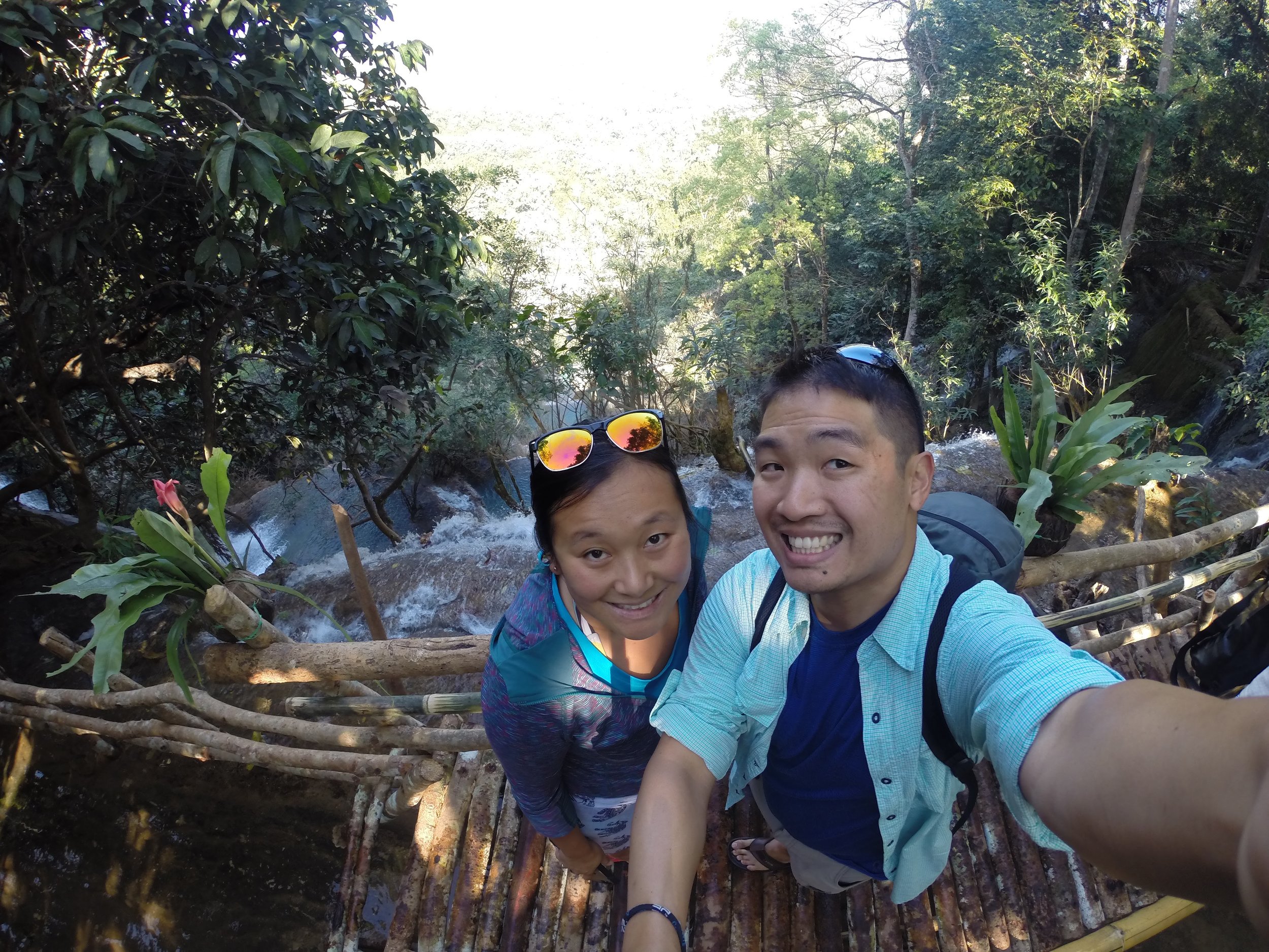 It was warm in Laos
