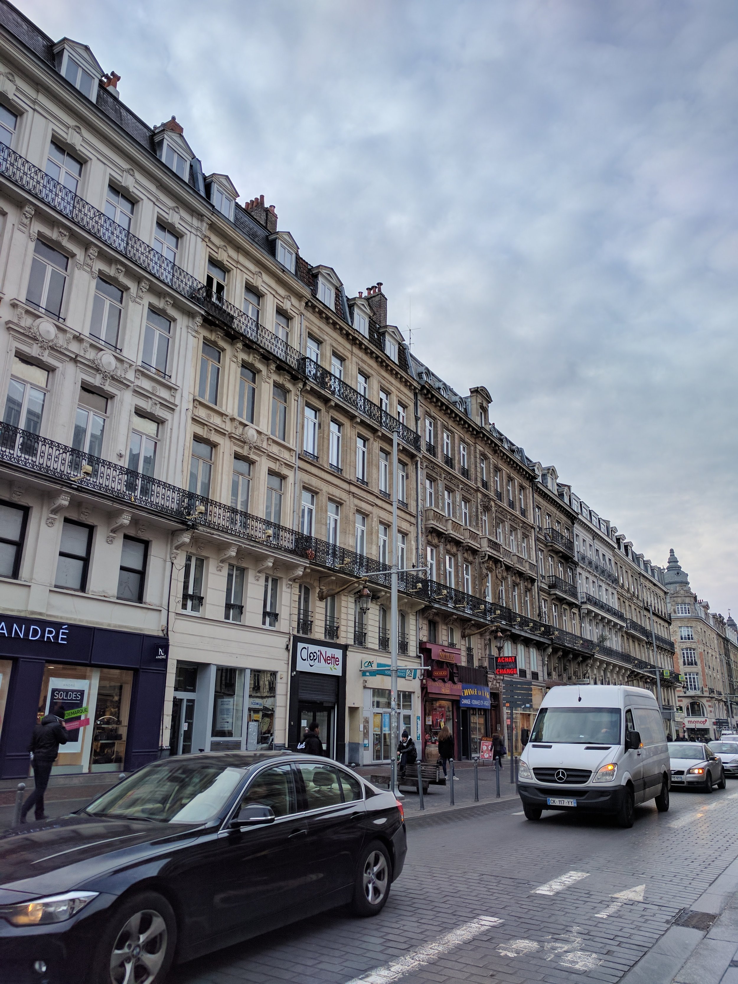 A bigger street in Lille