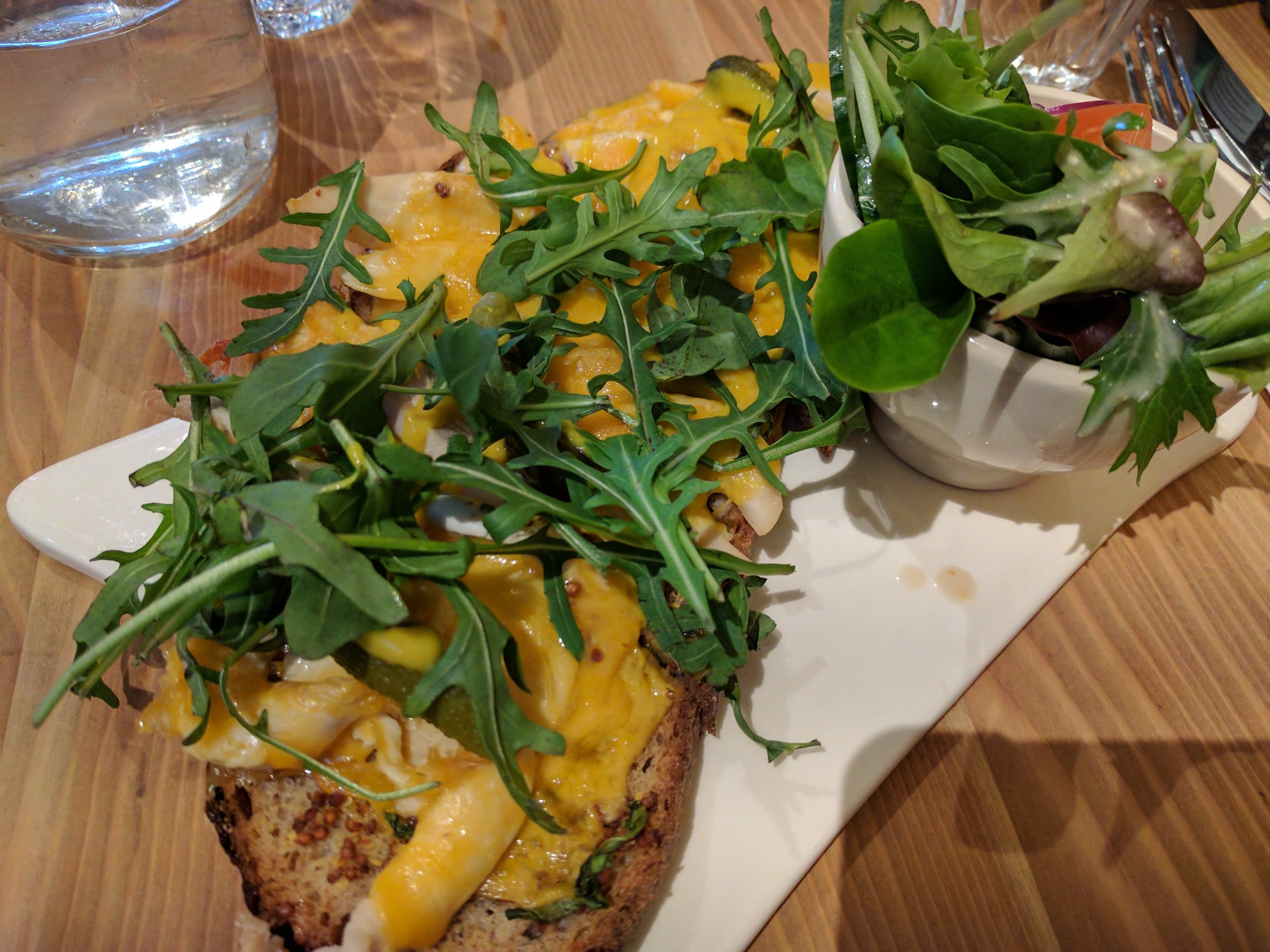 Tartine de poulet