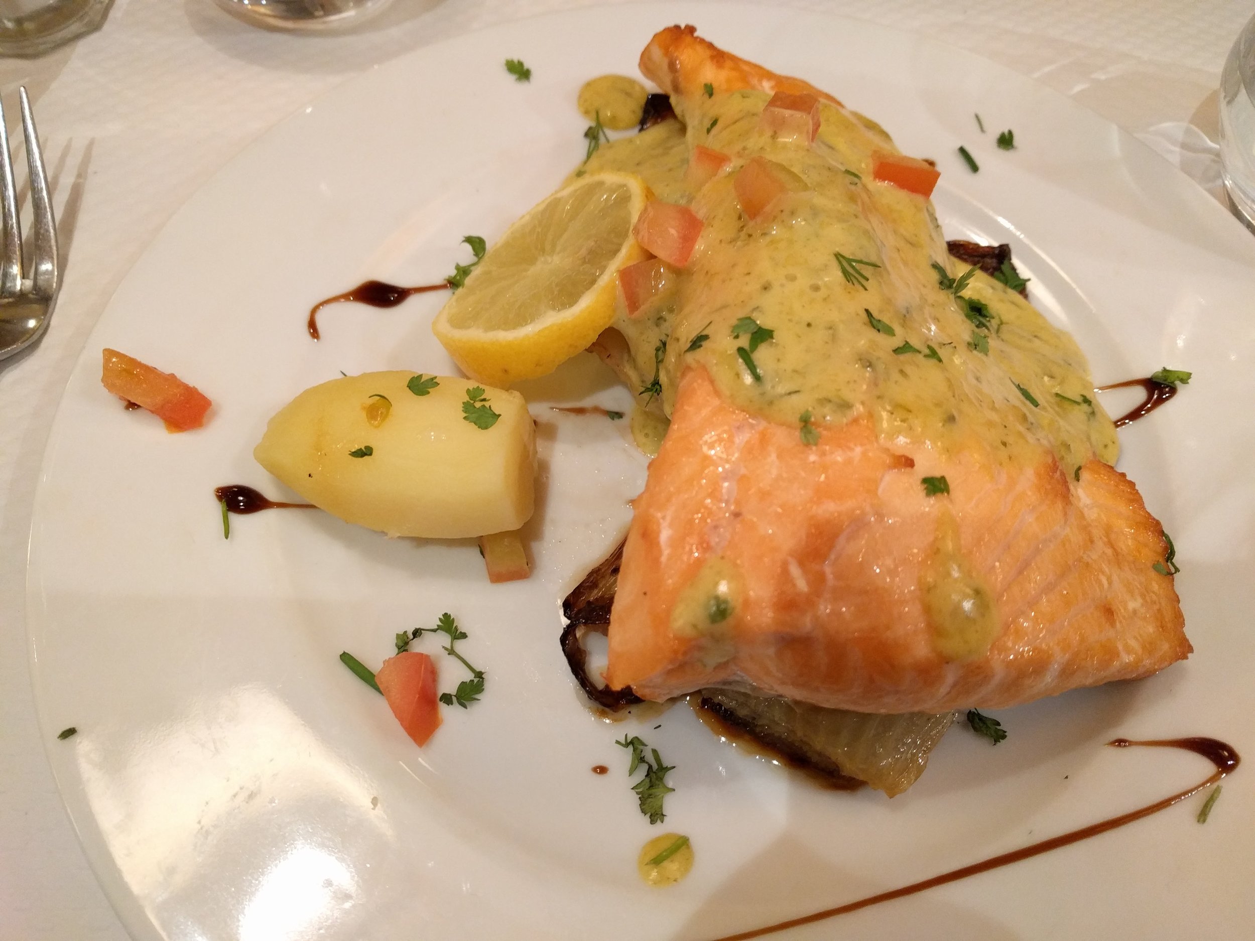 Salmon fillet