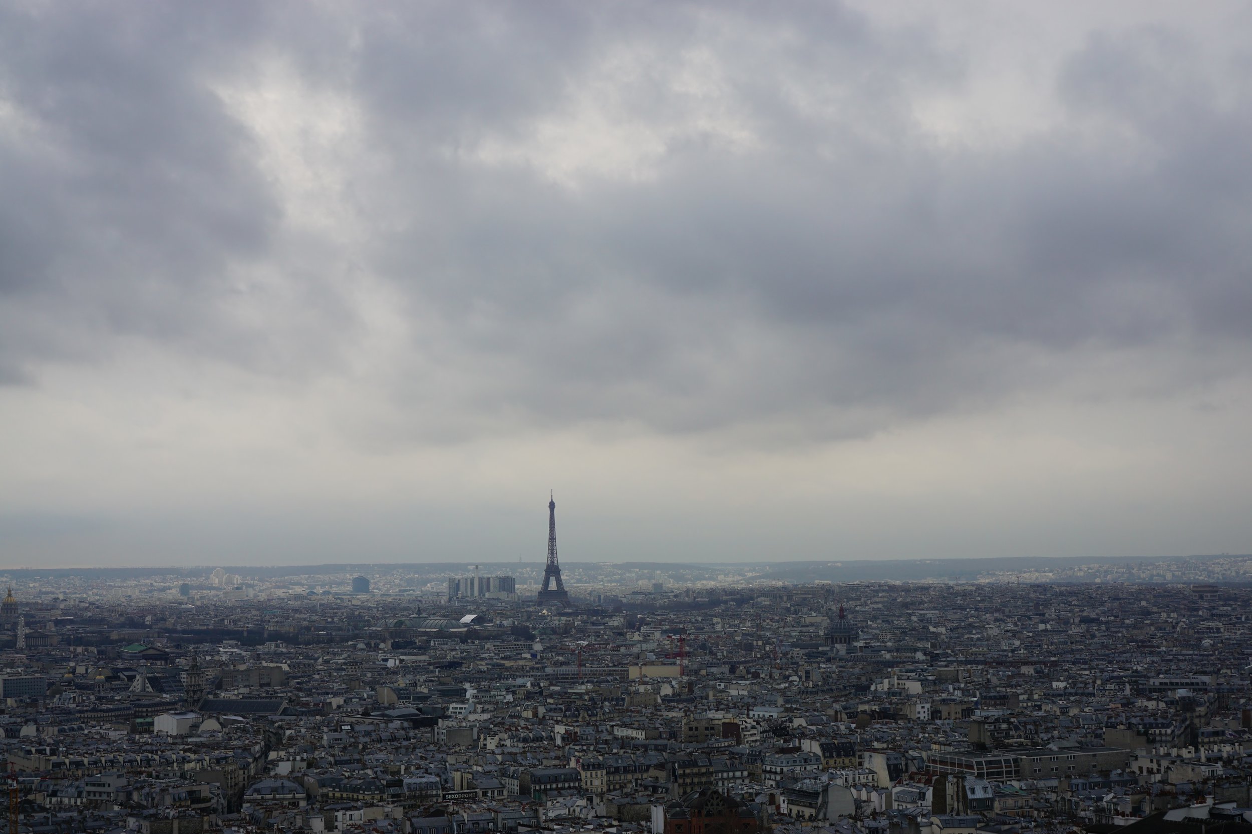 On top of the Sacré-Cœur