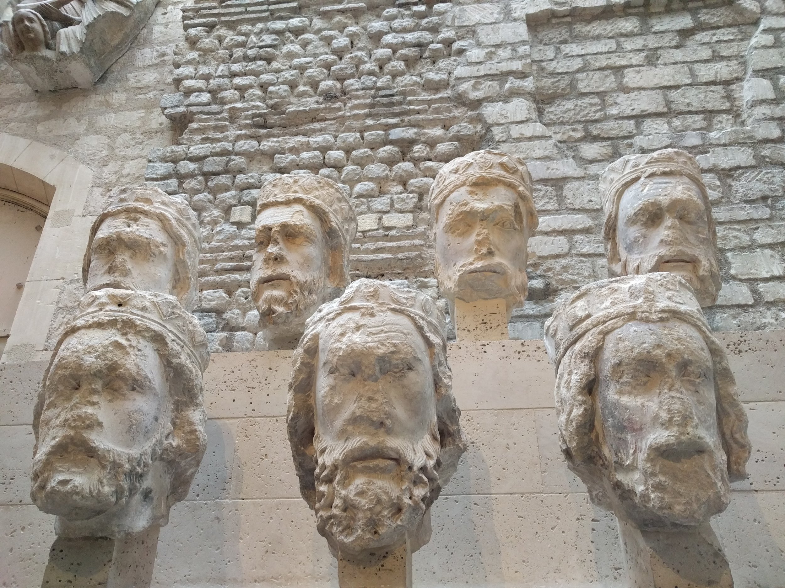 Heads of Kings from Notre-Dame