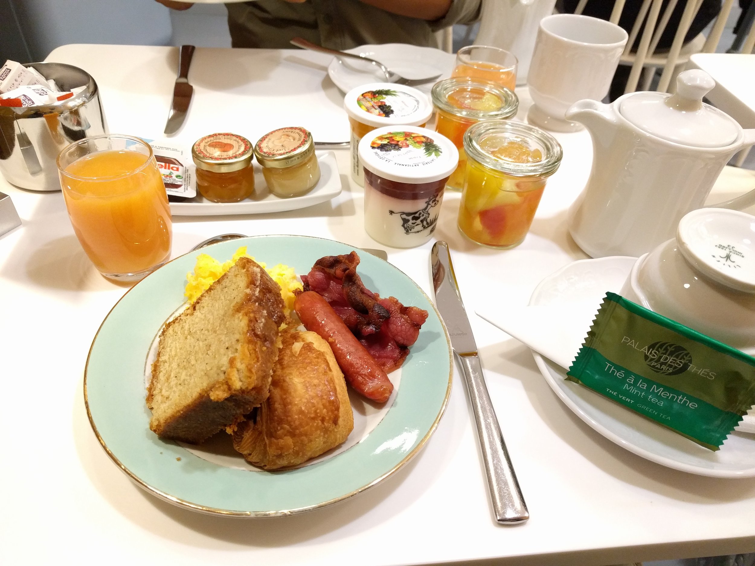 Hotel breakfast