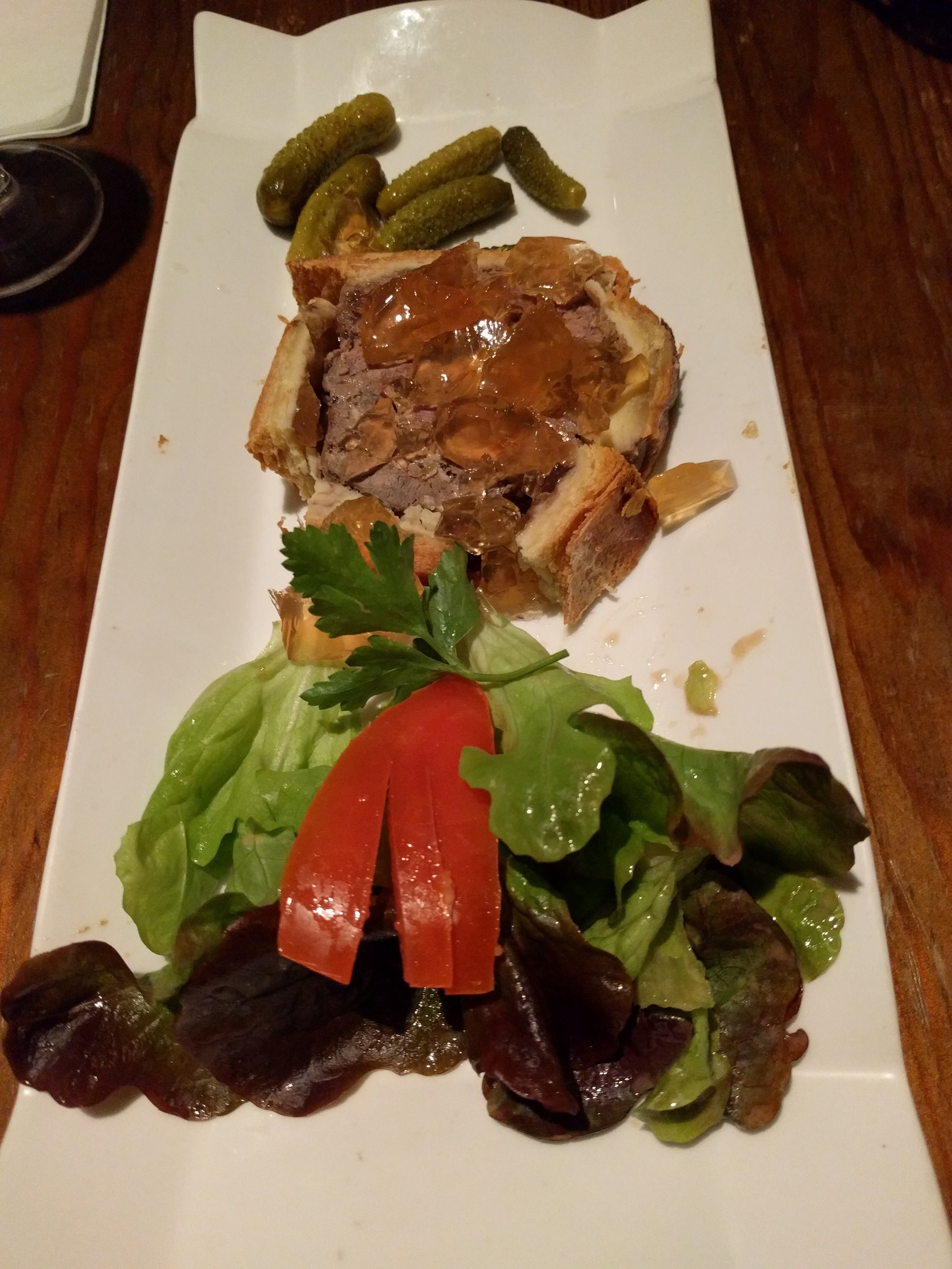 Country style rillette at ChantAirelle