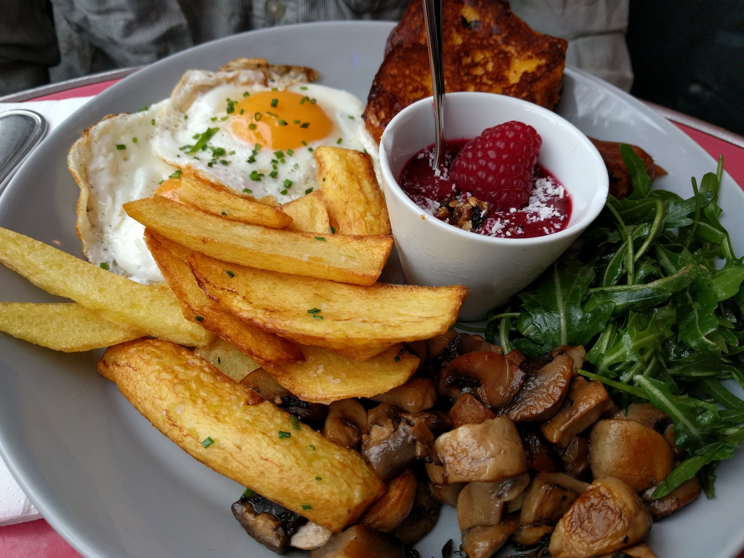 Breakfast platter at LouLou