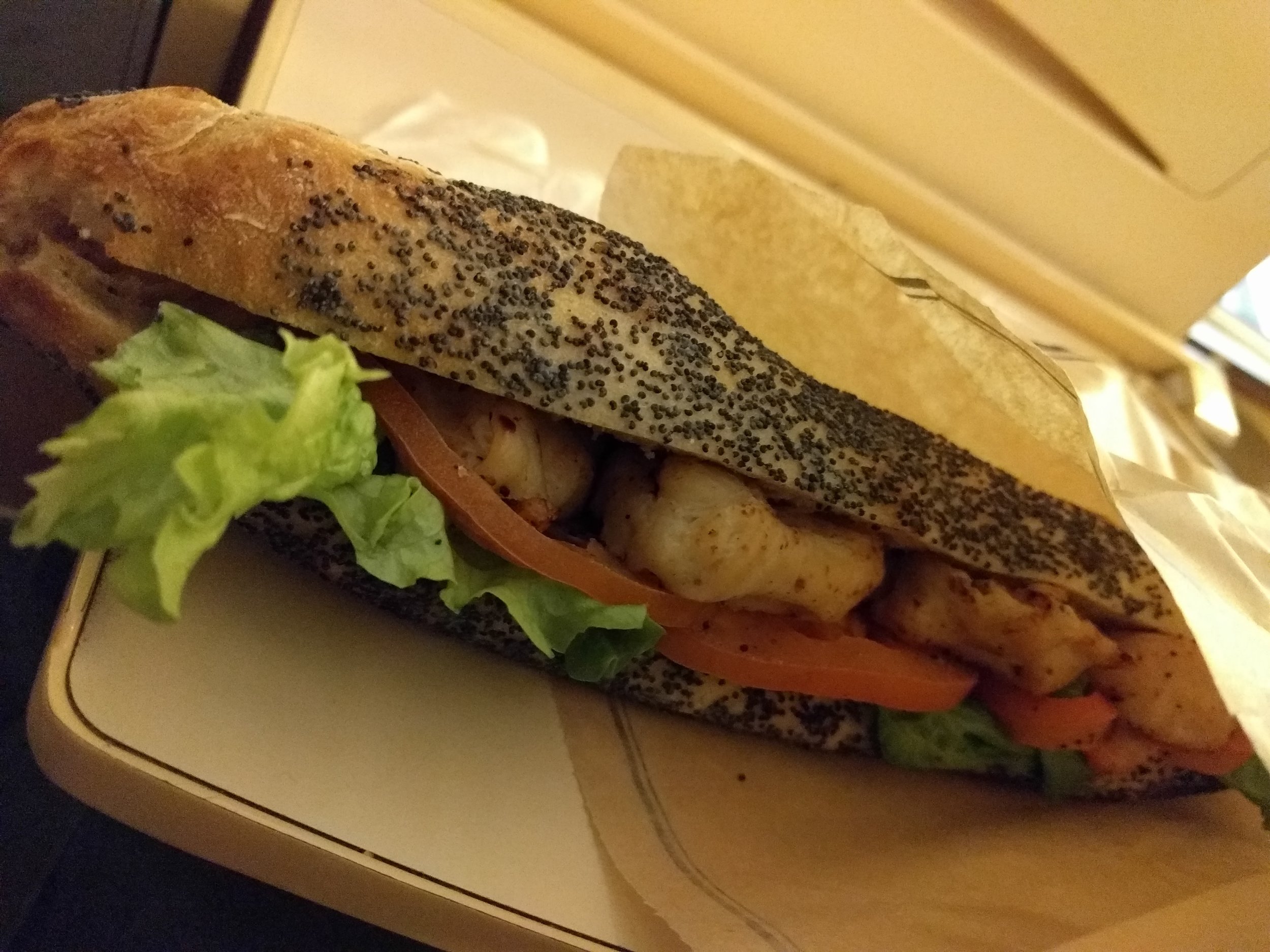 Sandwich to tide us over from the station