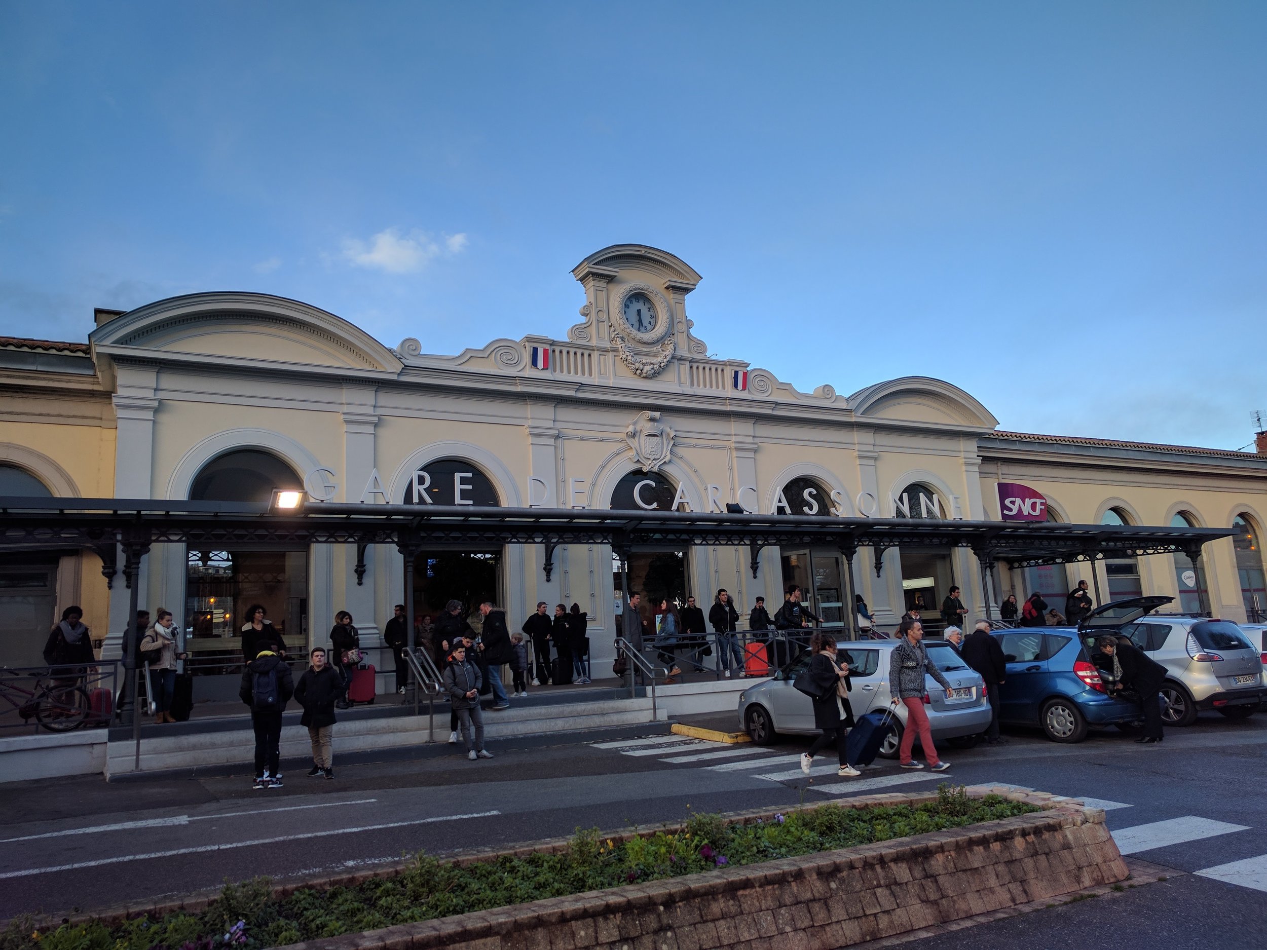 Carcassonne train station