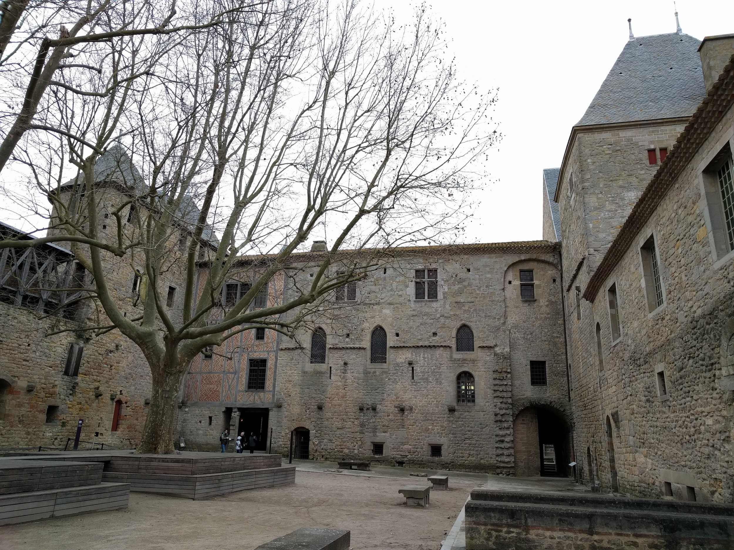 Inside the castle!