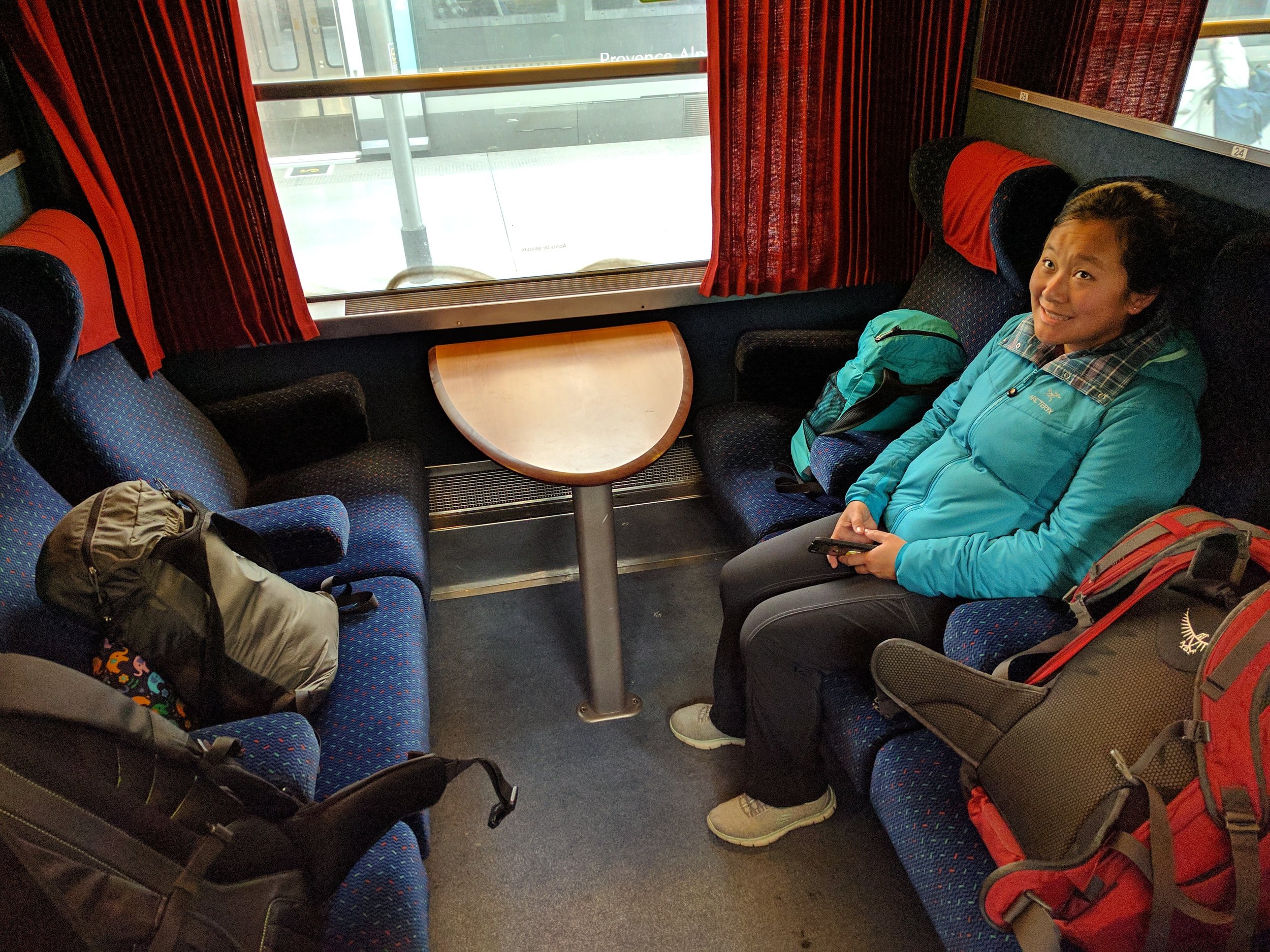 Most interesting train ride yet