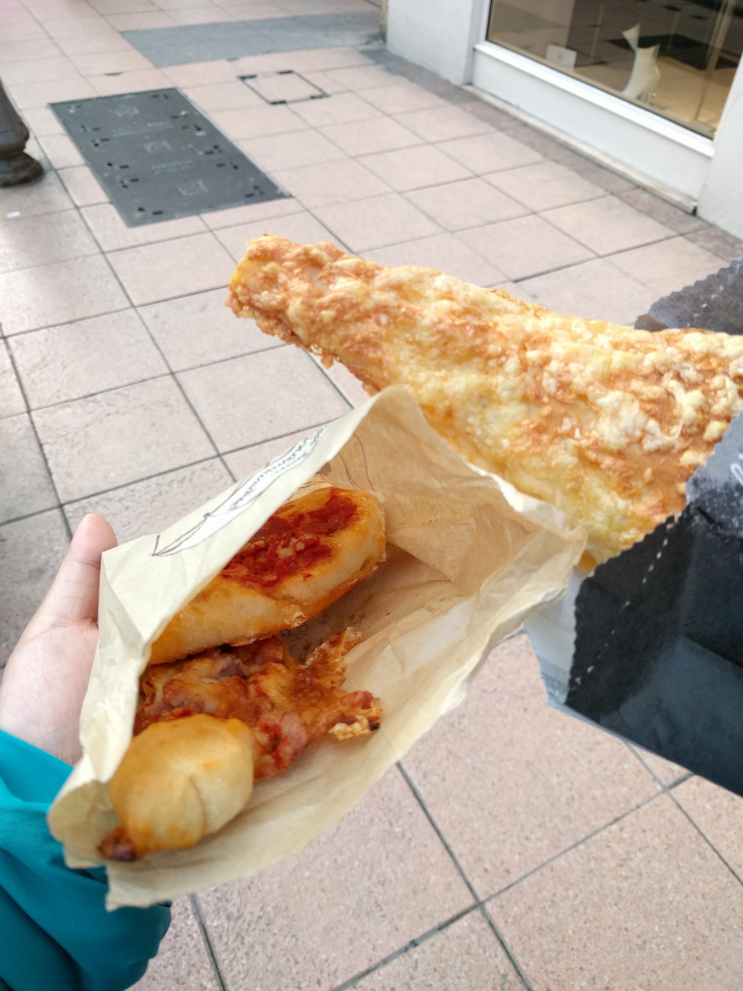 Assorted bakery snacks in Antibes