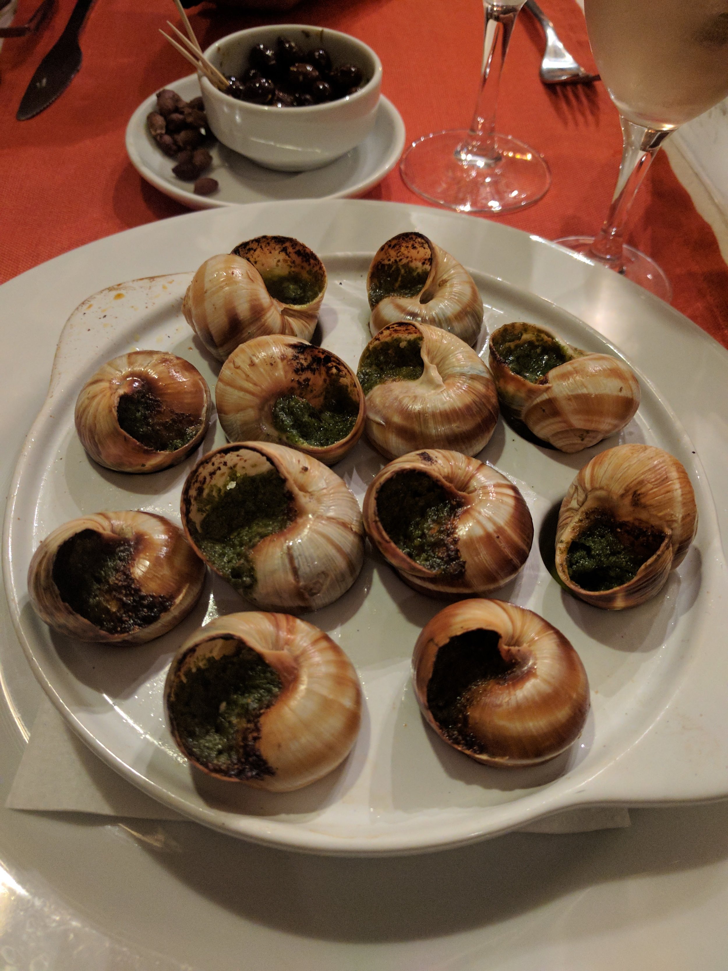 Last dinner in Antibes (and France)