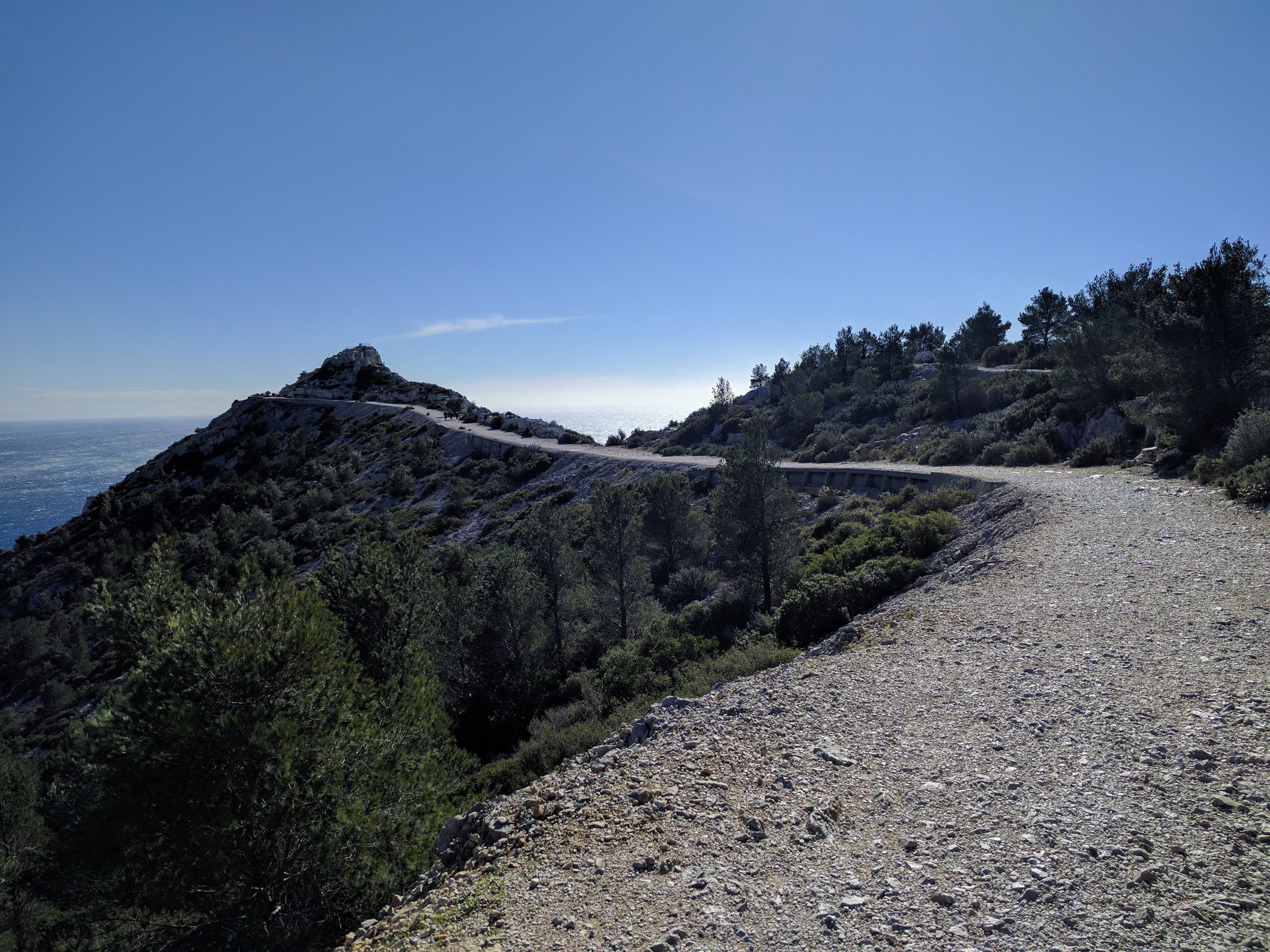 Path up to the belvedere
