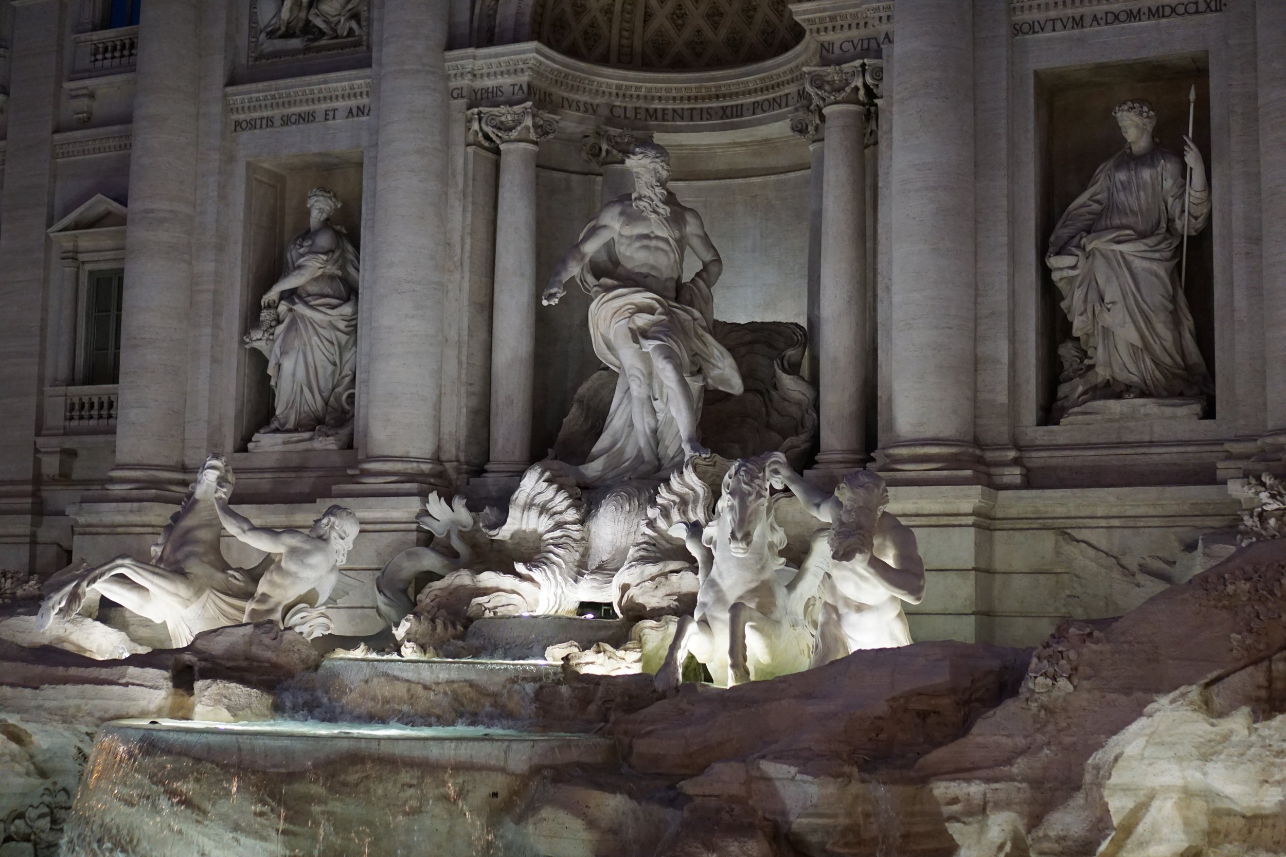 Trevi fountain