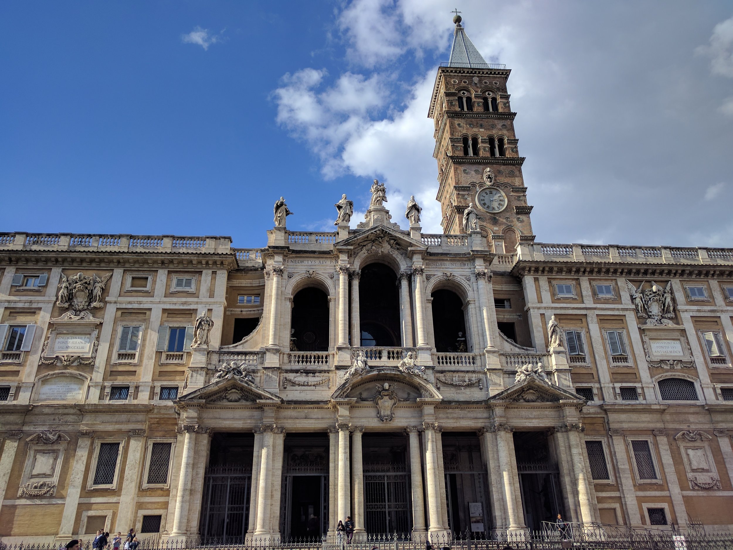 Front of Basilica Papale di Santa Maria Maggiore