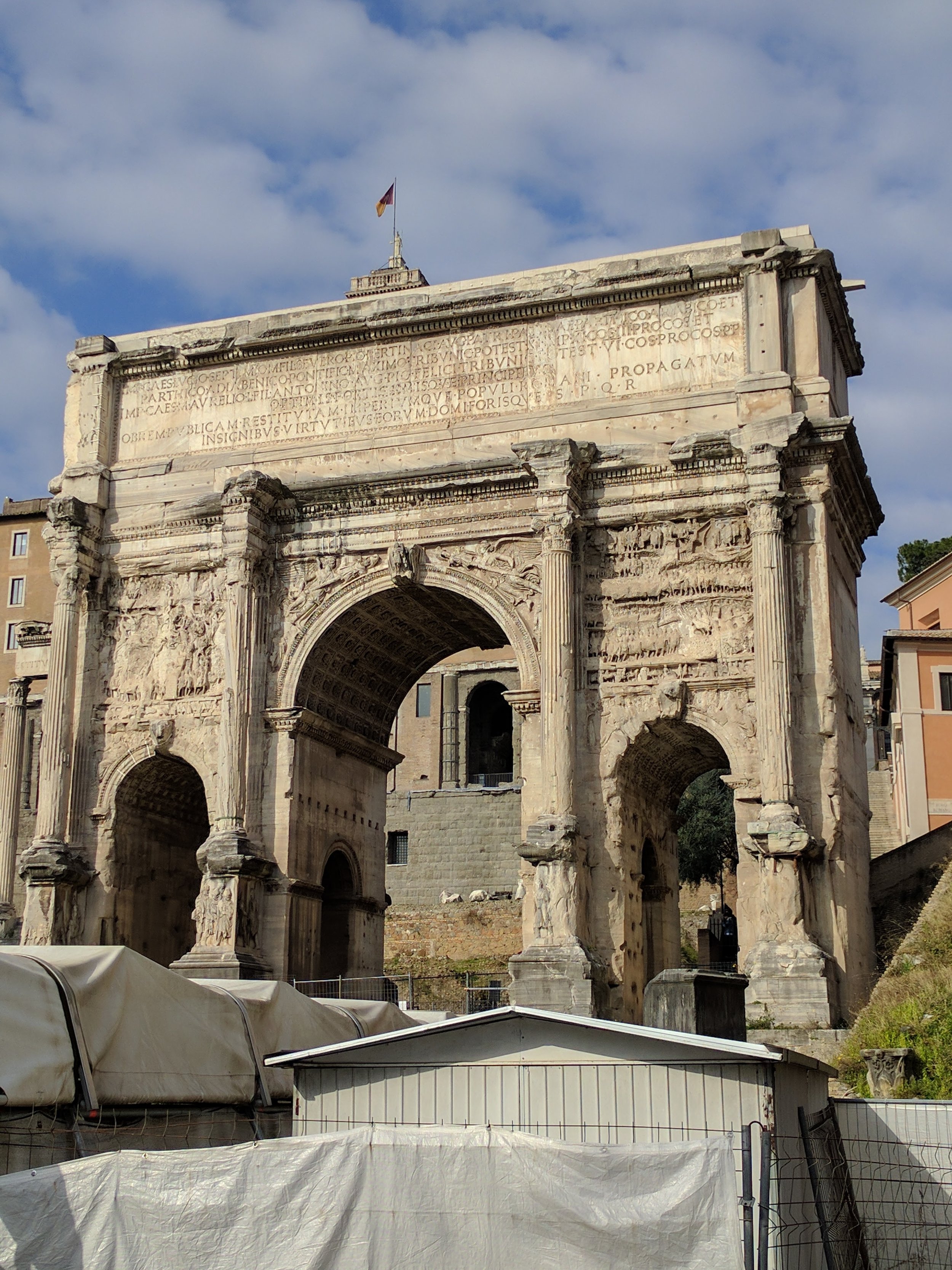 Victory arches - 1 of 3 remaining standing