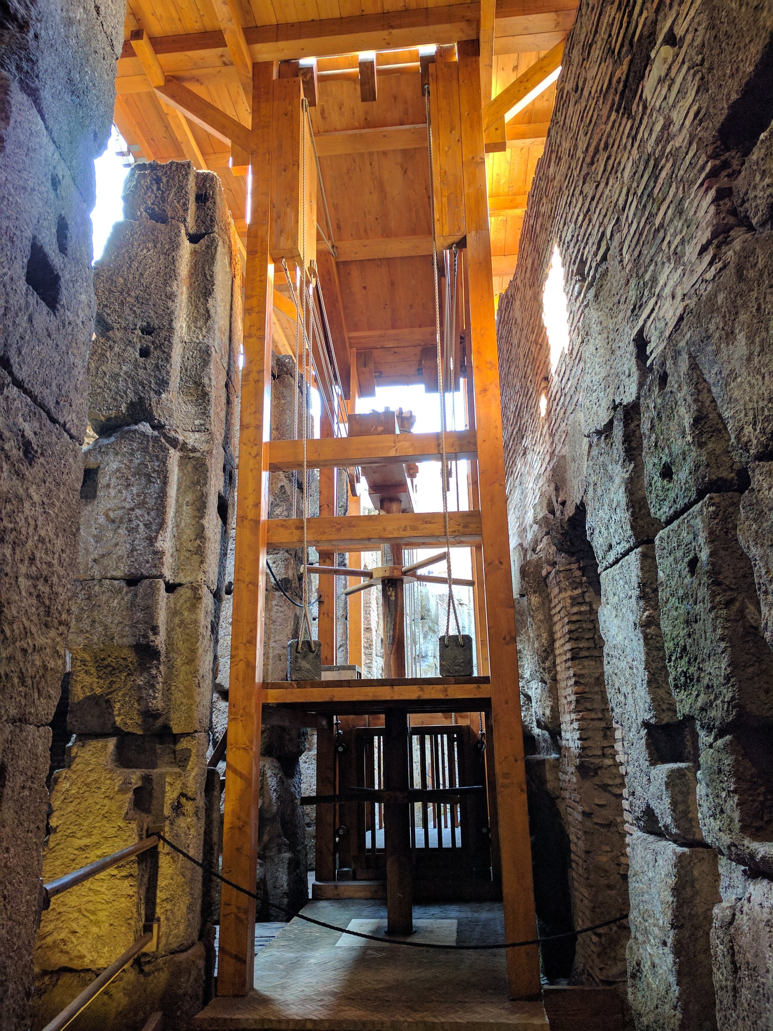 Trap door from below