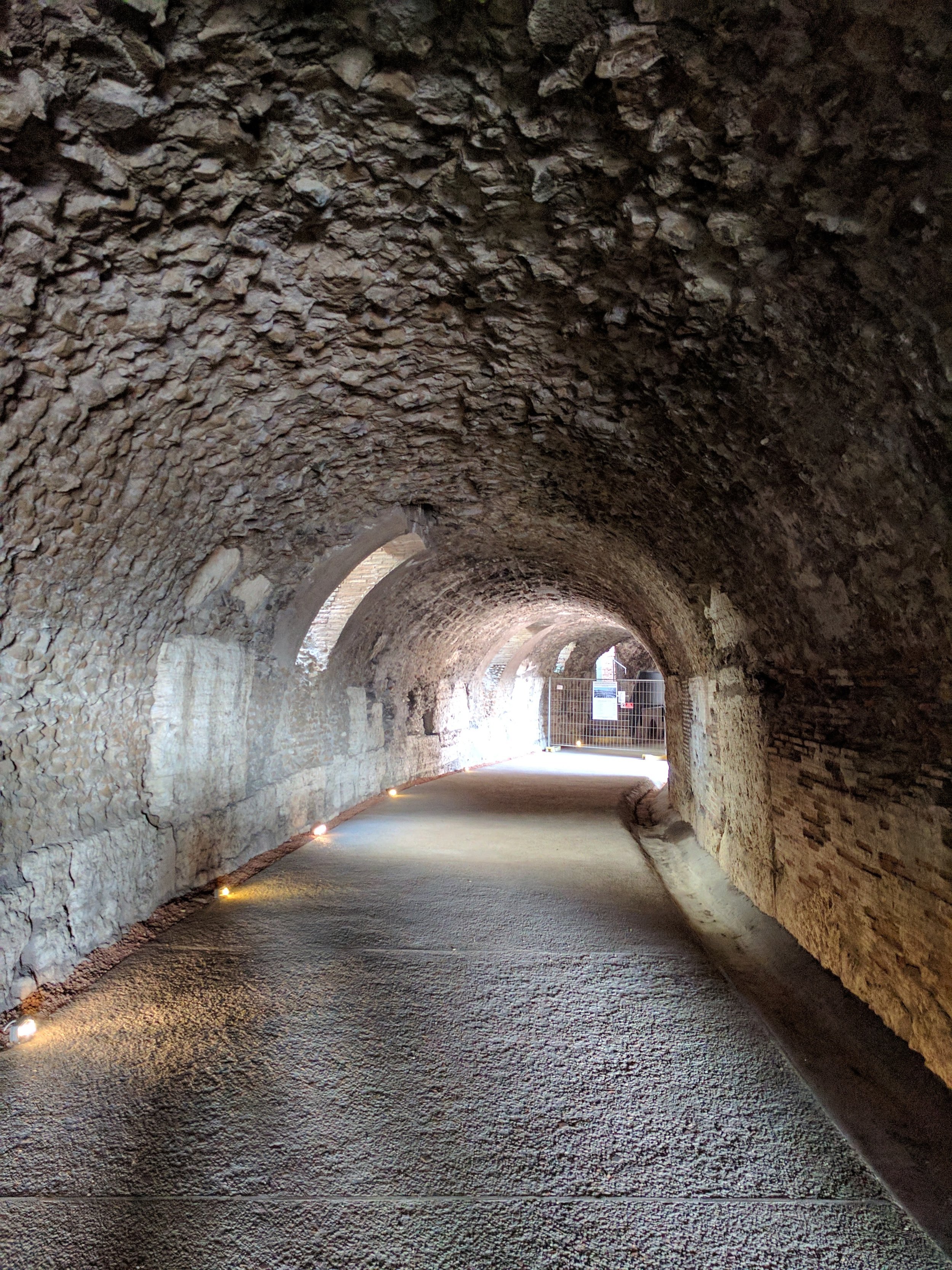 Tunnels at the top