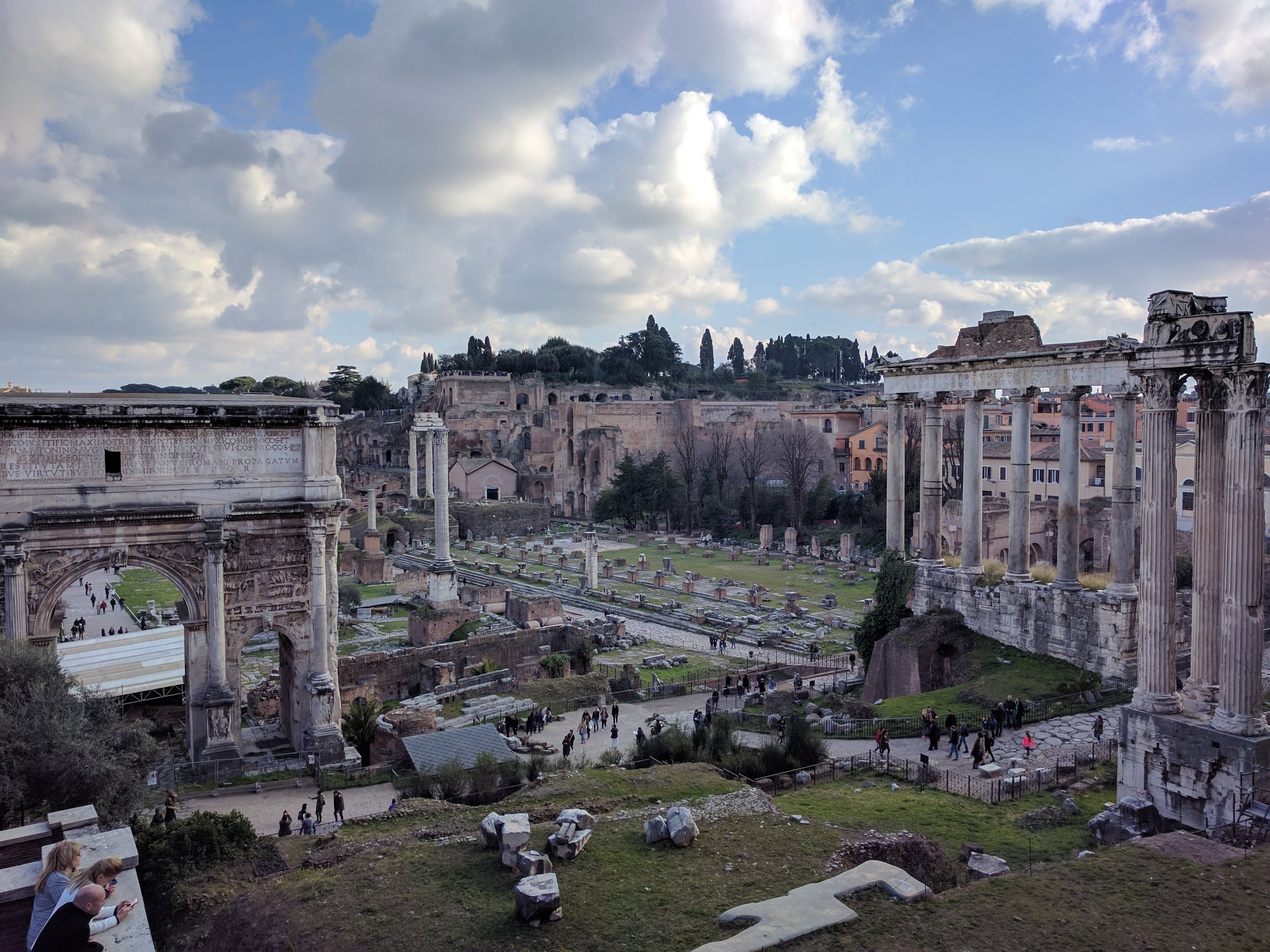 Forum from above - Piazza del Campidoglio