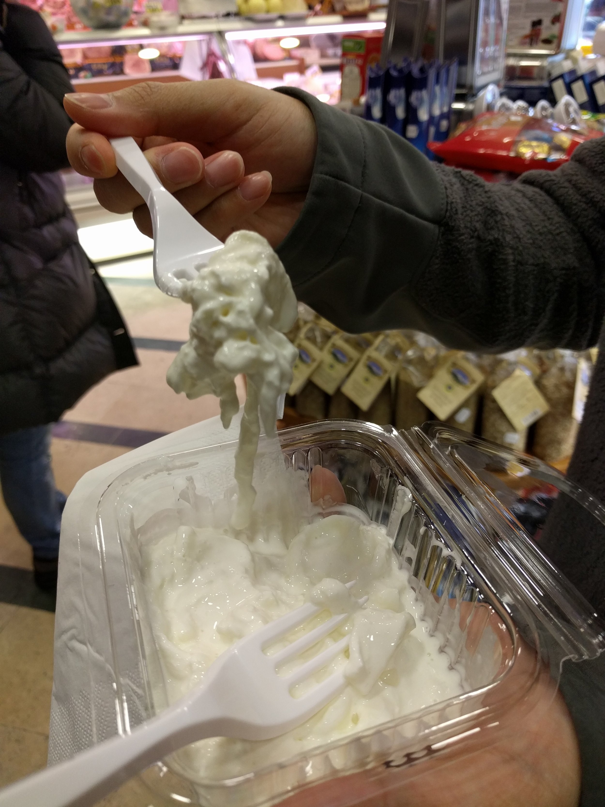Stracciata! So creamy!